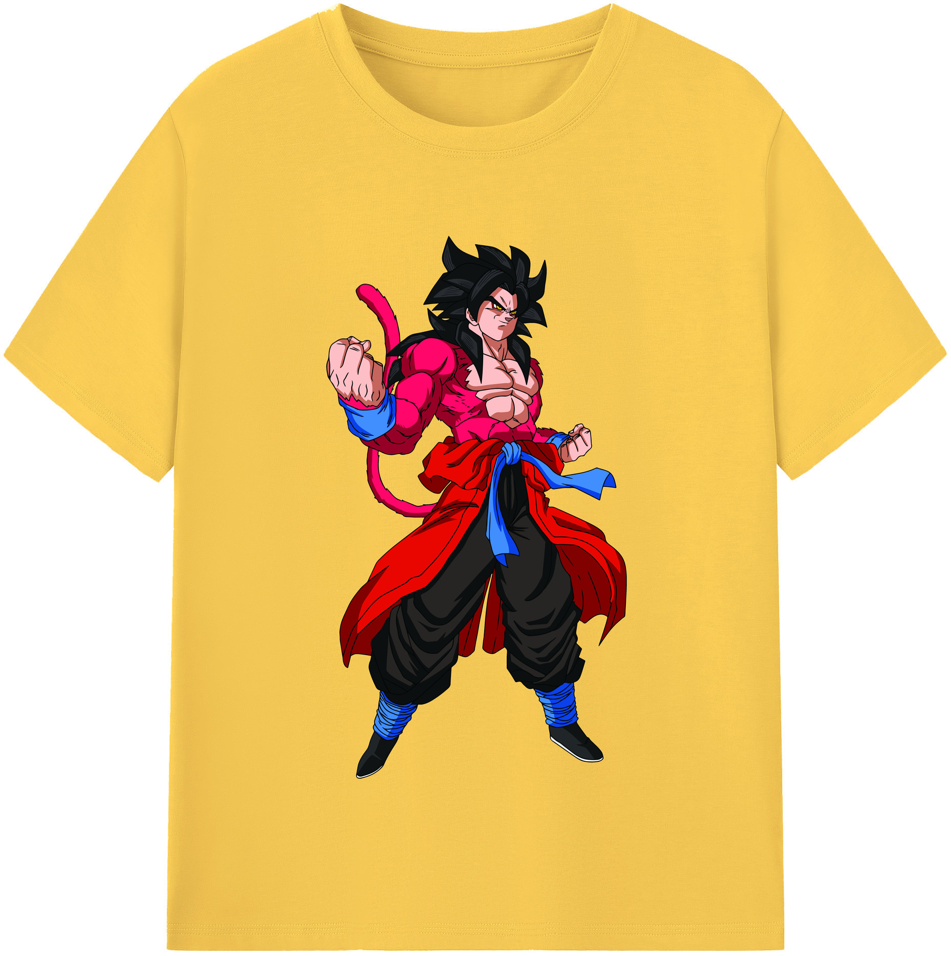 （画像用） ドラゴンボール 孫悟空（そん ごくう）Son Goku カカロット DRAGON BALL Kakarotto 綿100％半袖Tシャツ（フロントプリント）