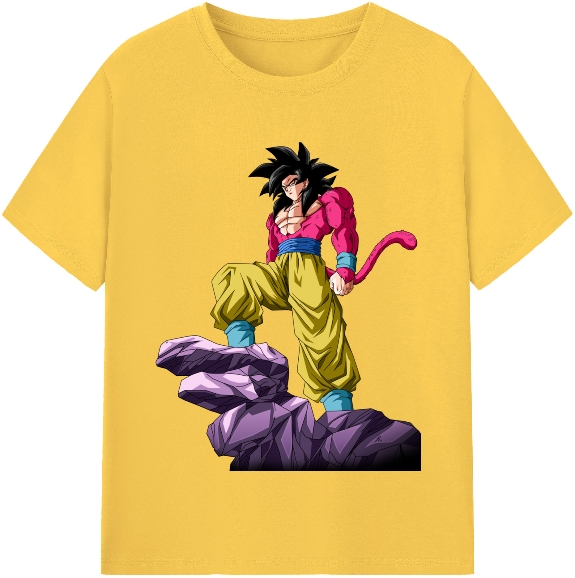 （画像用） ドラゴンボール 孫悟空（そん ごくう）Son Goku カカロット DRAGON BALL Kakarotto 綿100％半袖Tシャツ（フロントプリント）
