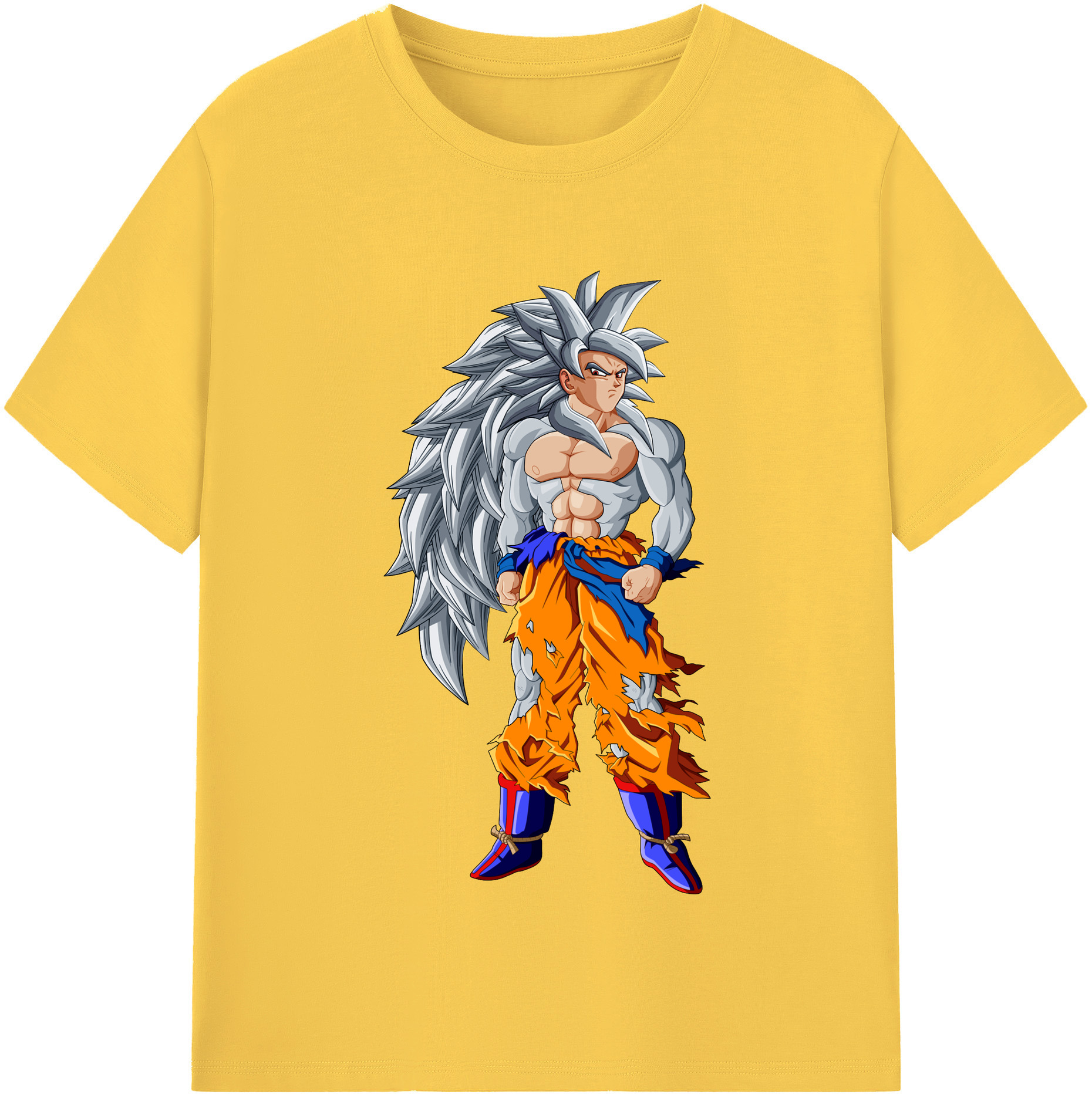 （画像用） ドラゴンボール 孫悟空（そん ごくう）Son Goku カカロット DRAGON BALL Kakarotto 綿100％半袖Tシャツ（フロントプリント）