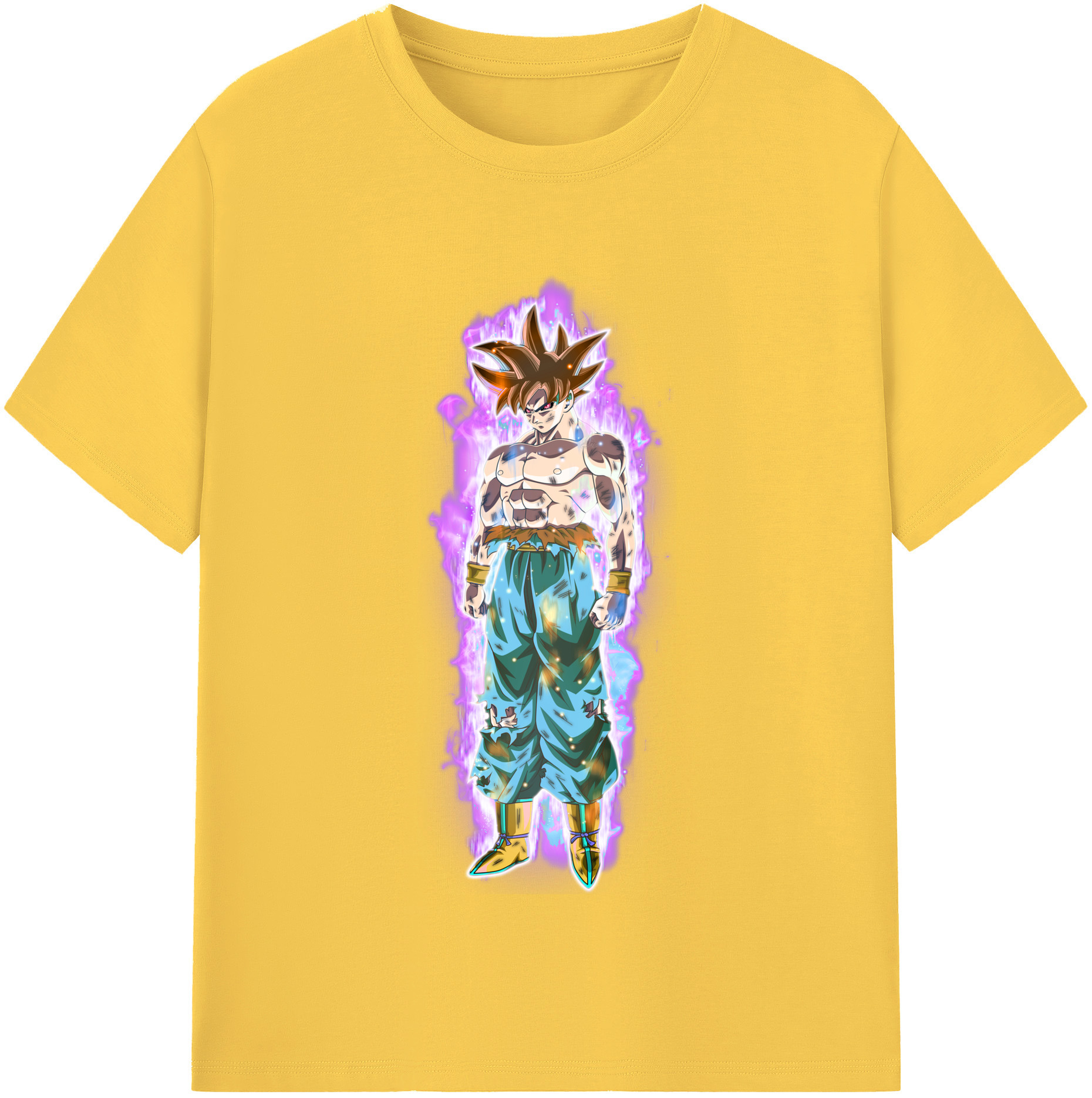 （画像用） ドラゴンボール 孫悟空（そん ごくう）Son Goku カカロット DRAGON BALL Kakarotto 綿100％半袖Tシャツ（フロントプリント）