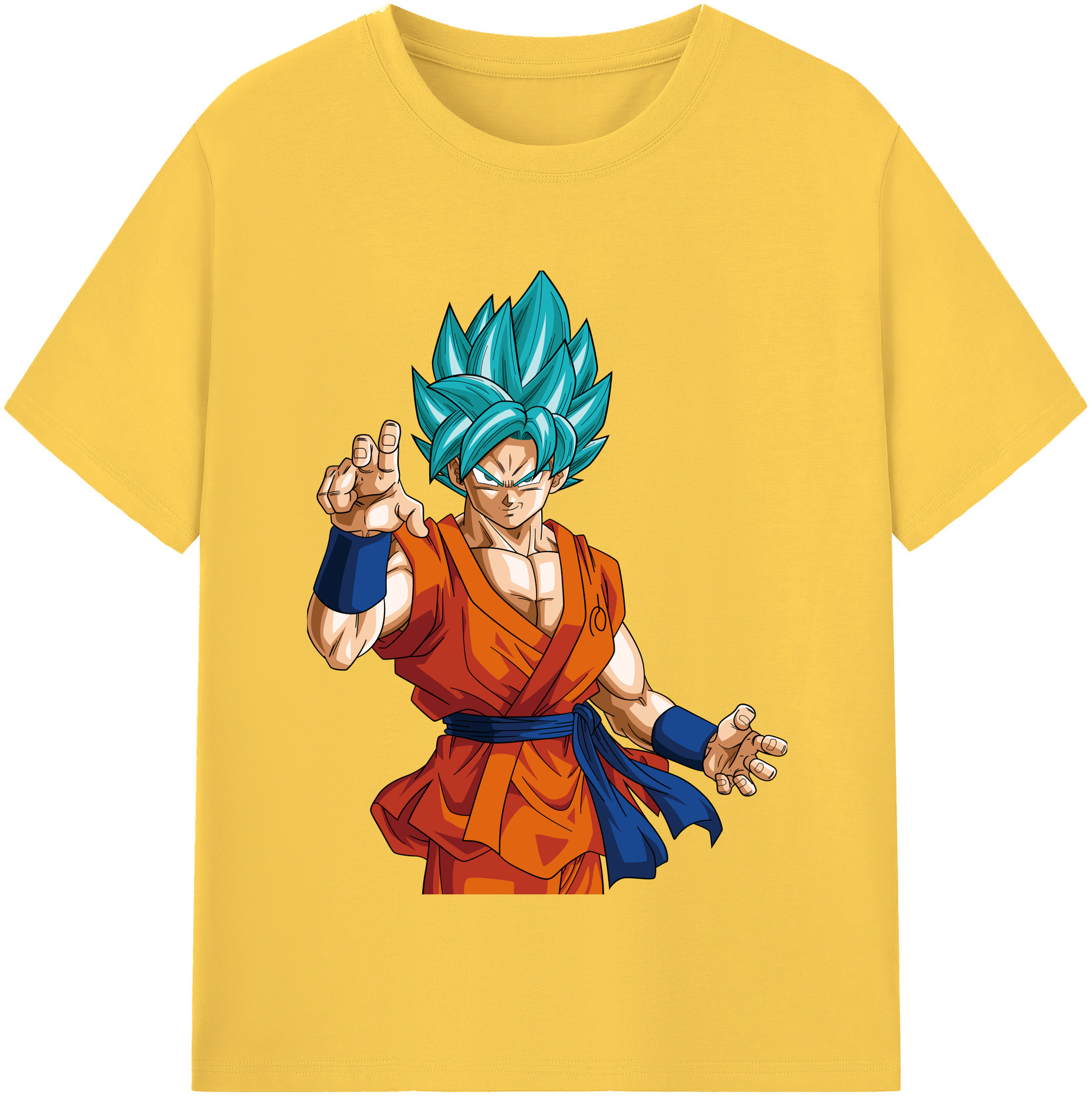 （画像用） ドラゴンボール 孫悟空（そん ごくう）Son Goku カカロット DRAGON BALL Kakarotto 綿100％半袖Tシャツ（フロントプリント）