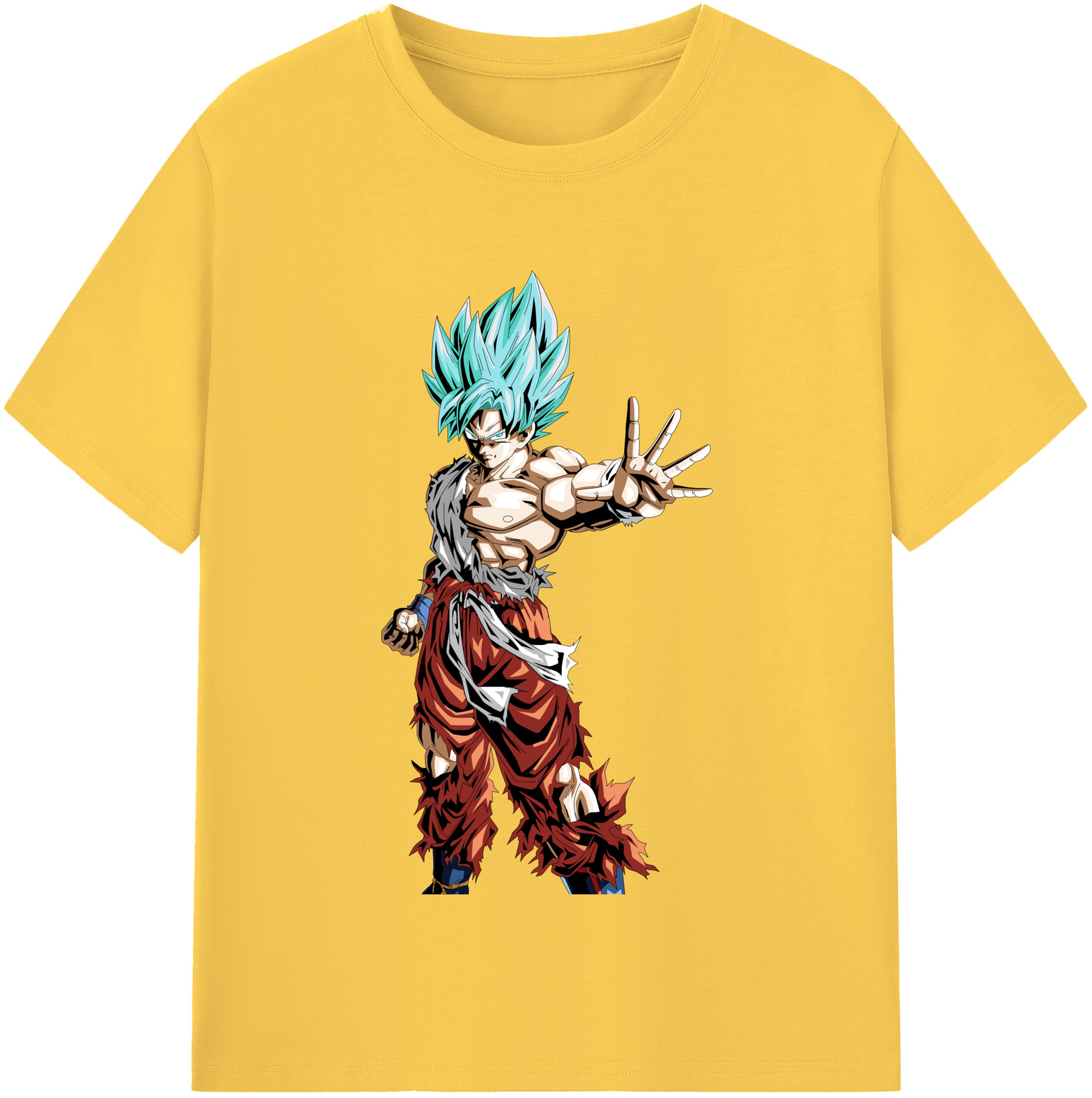 （画像用） ドラゴンボール 孫悟空（そん ごくう）Son Goku カカロット DRAGON BALL Kakarotto 綿100％半袖Tシャツ（フロントプリント）