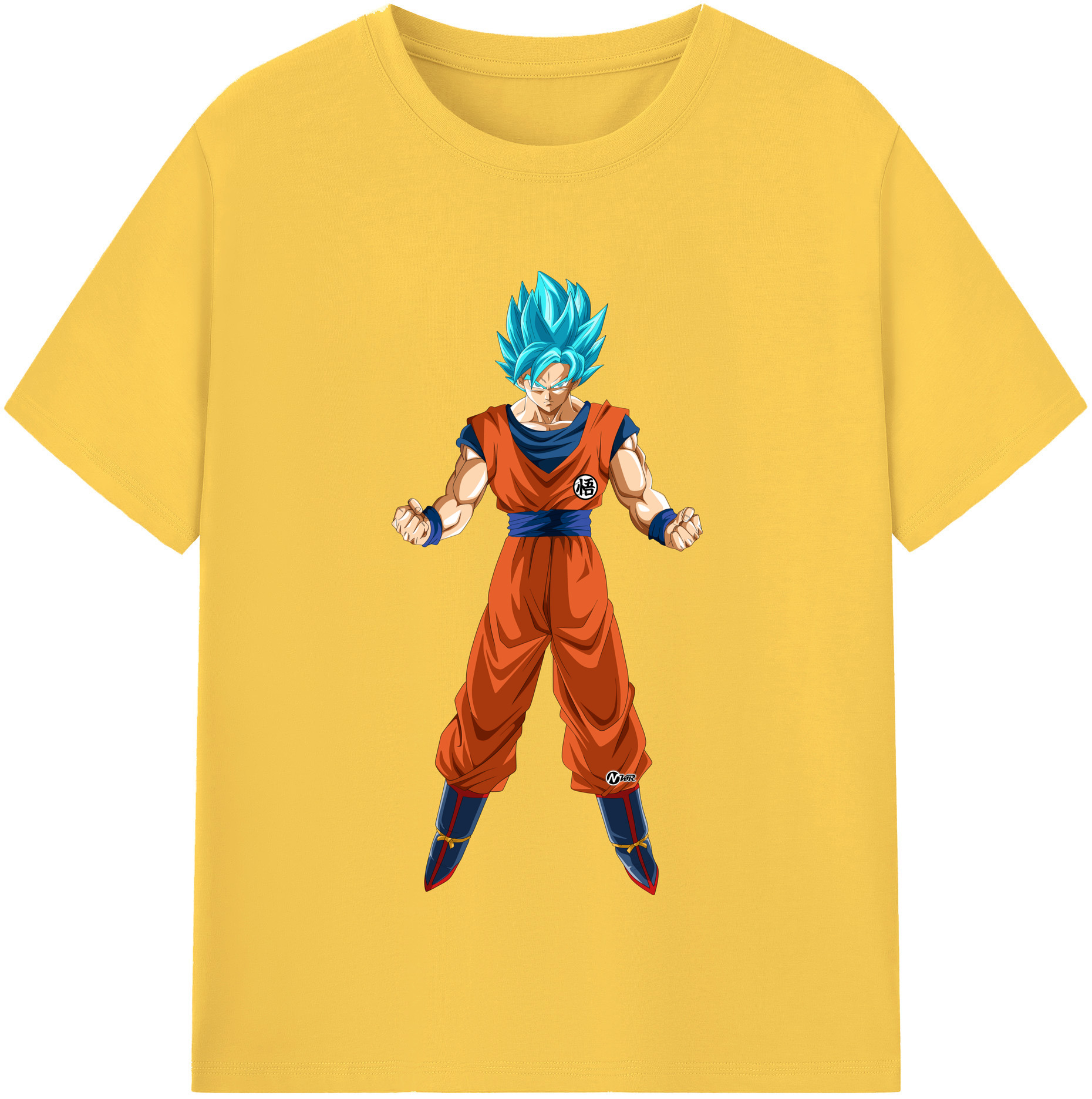 （画像用） ドラゴンボール 孫悟空（そん ごくう）Son Goku カカロット DRAGON BALL Kakarotto 綿100％半袖Tシャツ（フロントプリント）