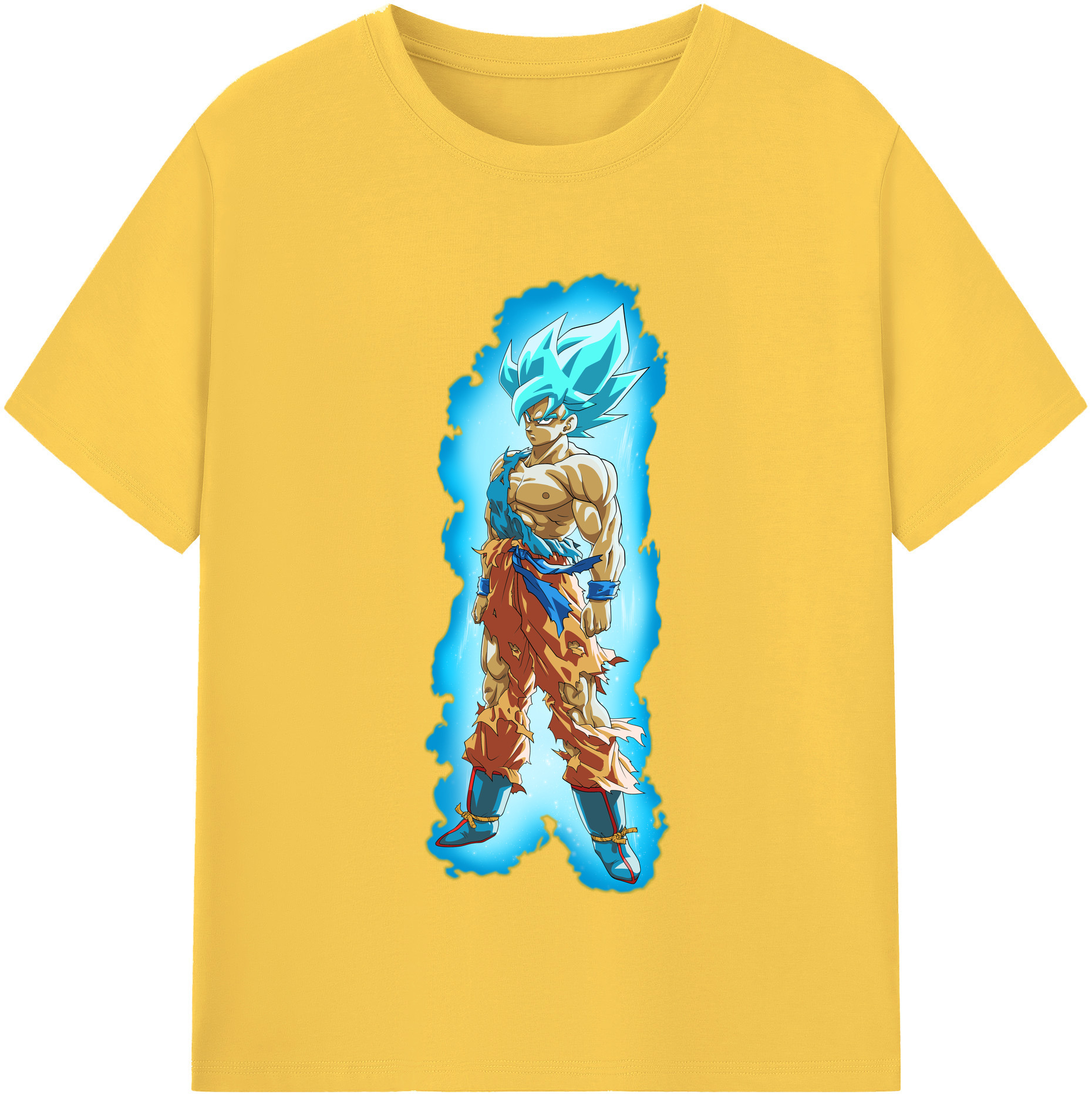 （画像用） ドラゴンボール 孫悟空（そん ごくう）Son Goku カカロット DRAGON BALL Kakarotto 綿100％半袖Tシャツ（フロントプリント）