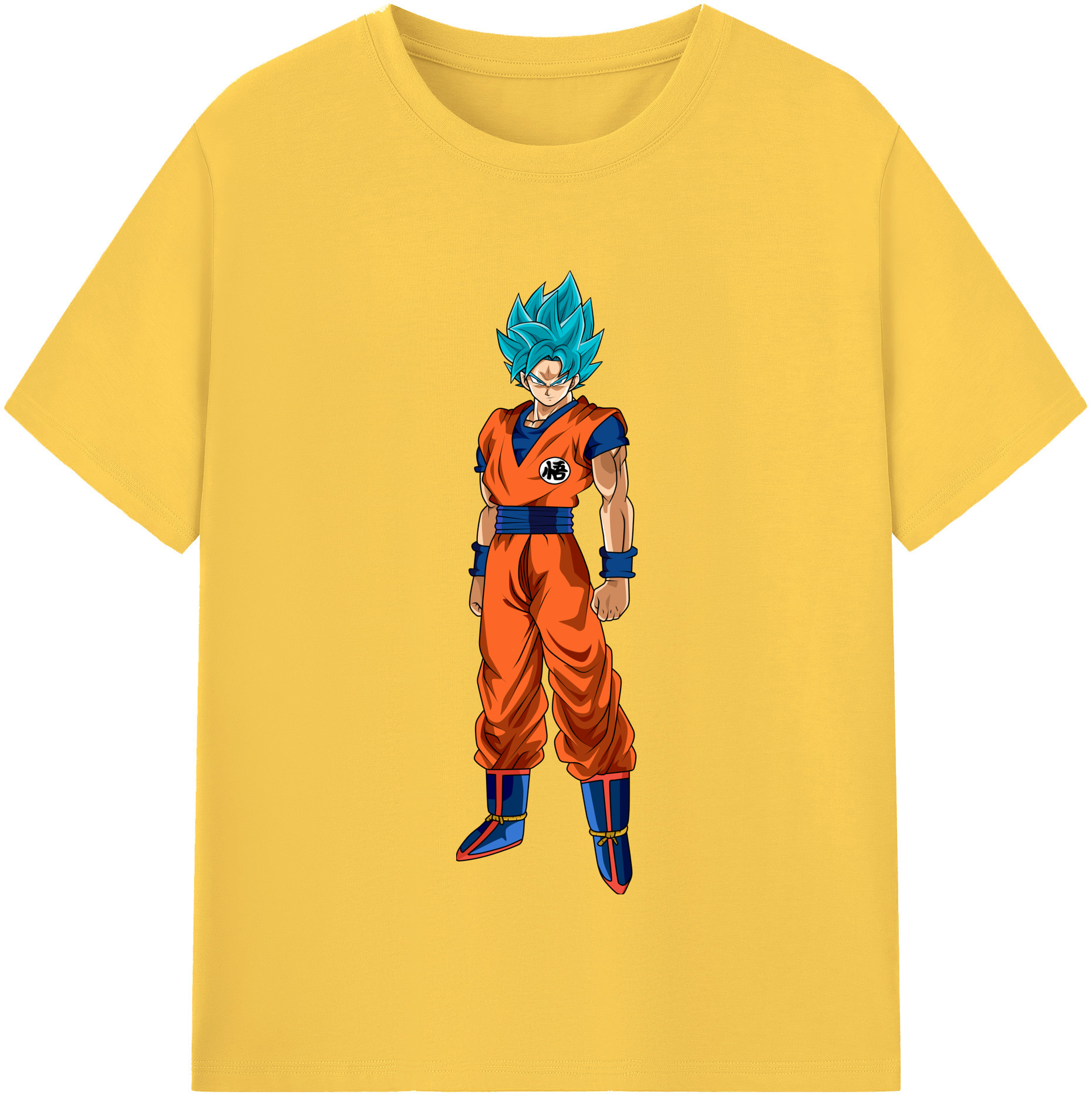 （画像用） ドラゴンボール 孫悟空（そん ごくう）Son Goku カカロット DRAGON BALL Kakarotto 綿100％半袖Tシャツ（フロントプリント）