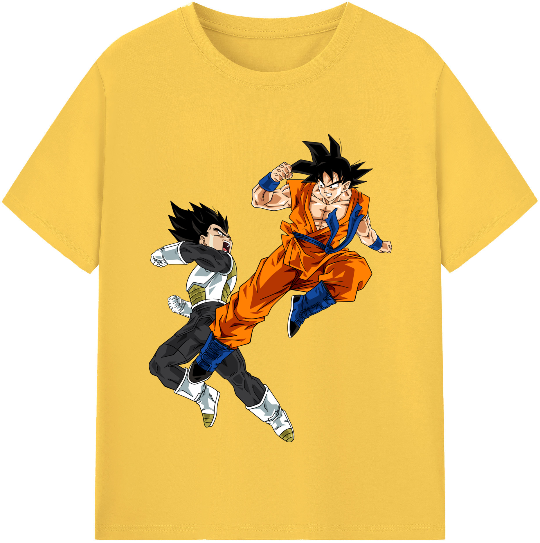 （画像用） ドラゴンボール 孫悟空（そん ごくう）Son Goku カカロット DRAGON BALL Kakarotto 綿100％半袖Tシャツ（フロントプリント）