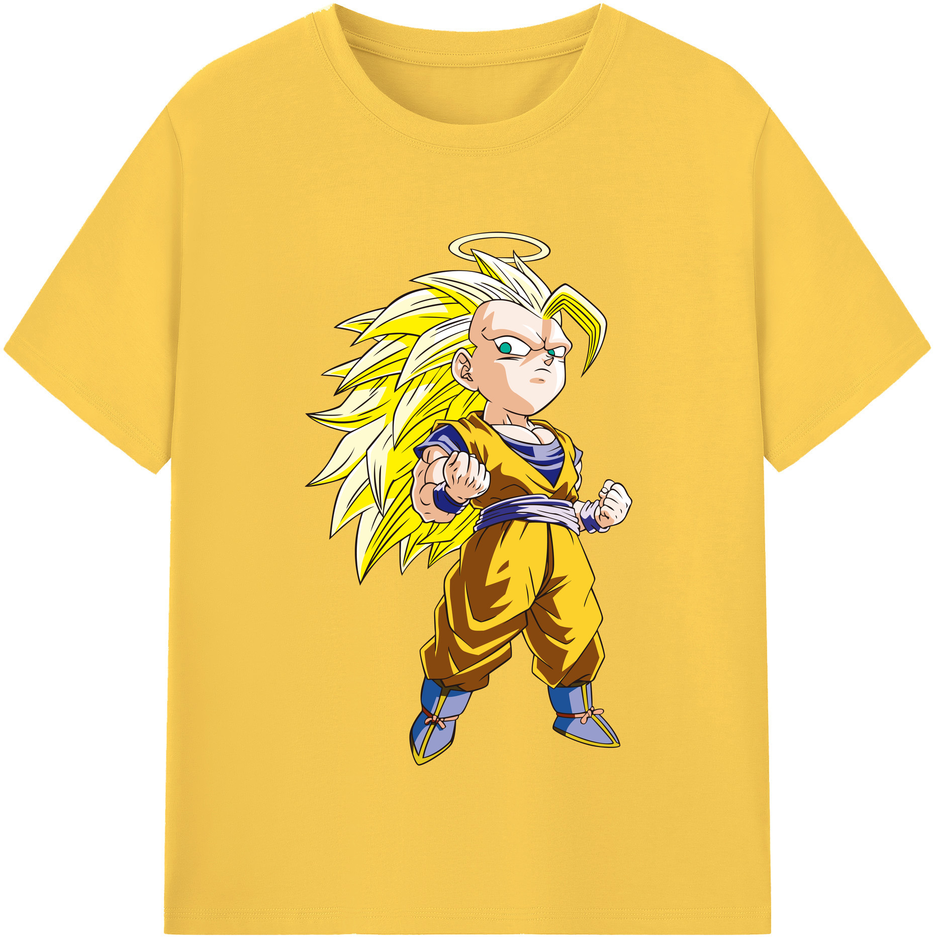 （画像用） ドラゴンボール 孫悟空（そん ごくう）Son Goku カカロット DRAGON BALL Kakarotto 綿100％半袖Tシャツ（フロントプリント）