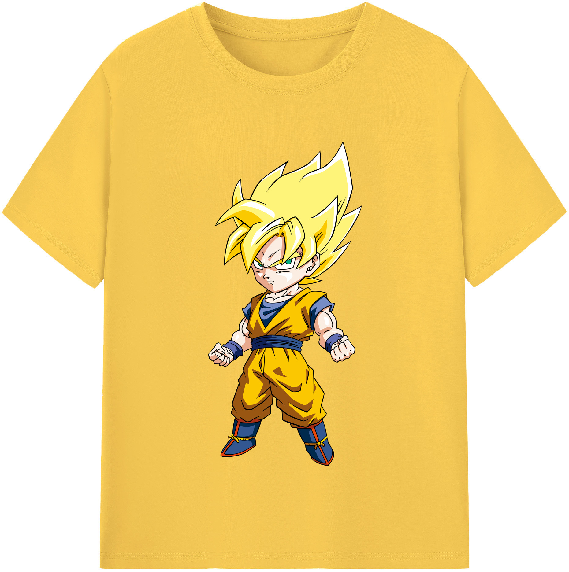 （画像用） ドラゴンボール 孫悟空（そん ごくう）Son Goku カカロット DRAGON BALL Kakarotto 綿100％半袖Tシャツ（フロントプリント）