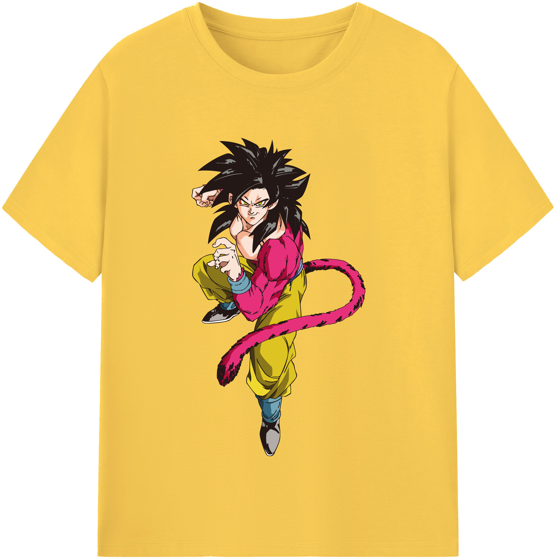 （画像用） ドラゴンボール 孫悟空（そん ごくう）Son Goku カカロット DRAGON BALL Kakarotto 綿100％半袖Tシャツ（フロントプリント）