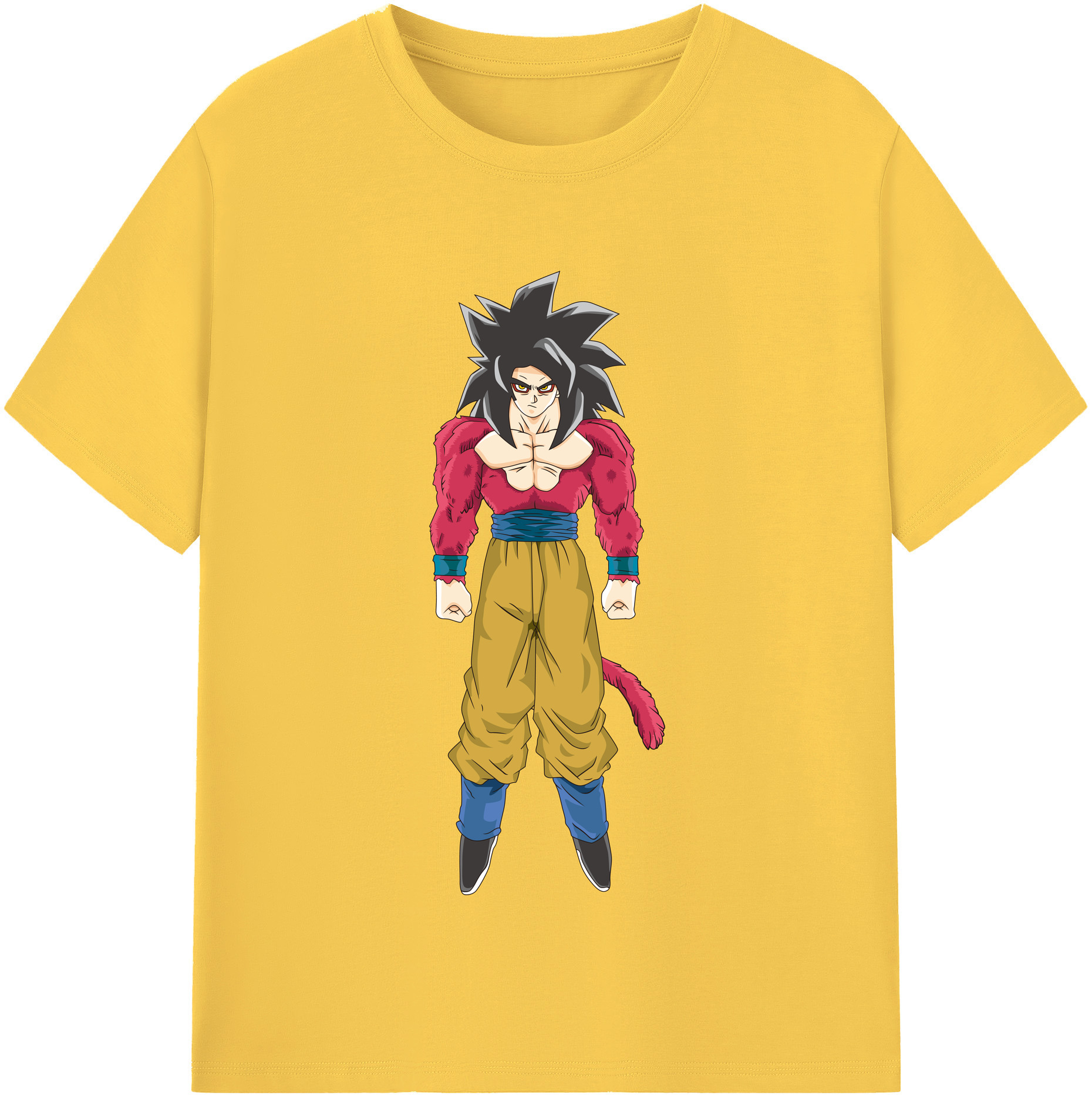 （画像用） ドラゴンボール 孫悟空（そん ごくう）Son Goku カカロット DRAGON BALL Kakarotto 綿100％半袖Tシャツ（フロントプリント）