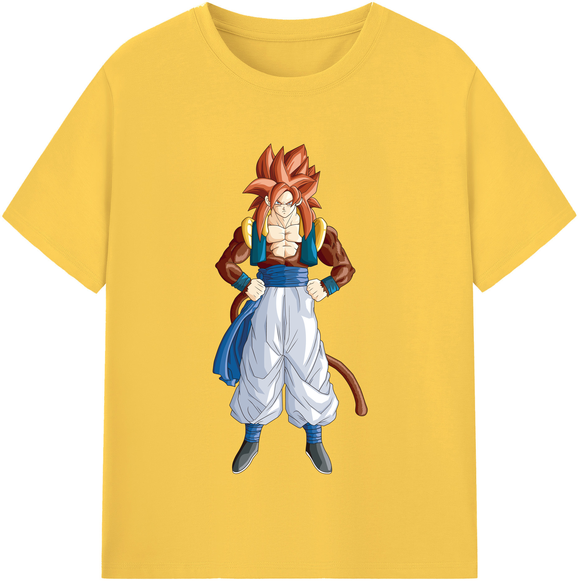 （画像用） ドラゴンボール 孫悟空（そん ごくう）Son Goku カカロット DRAGON BALL Kakarotto 綿100％半袖Tシャツ（フロントプリント）