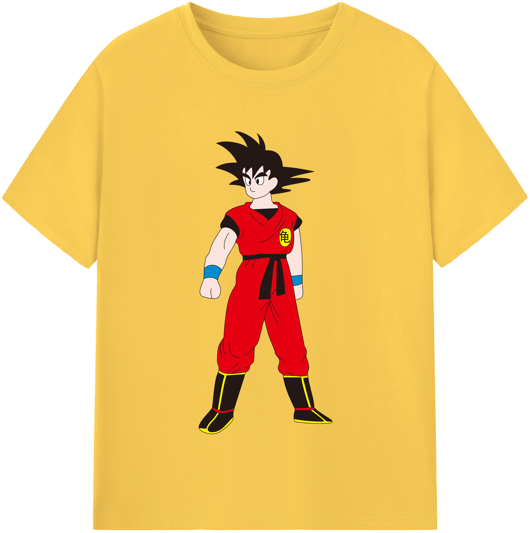 （画像用） ドラゴンボール 孫悟空（そん ごくう）Son Goku カカロット DRAGON BALL Kakarotto 綿100％半袖Tシャツ（フロントプリント）