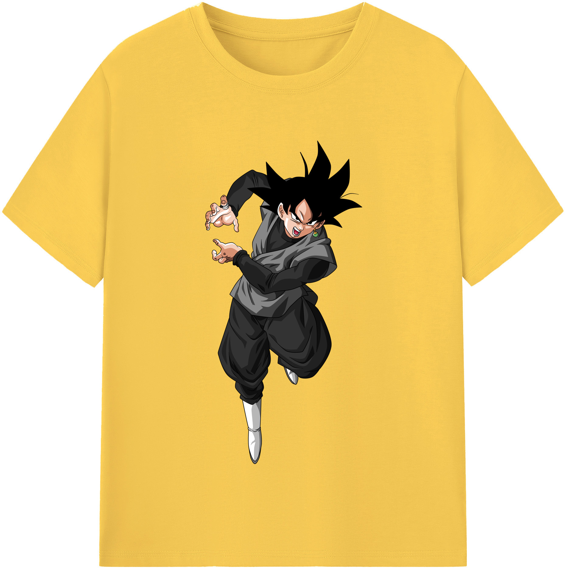 （画像用） ドラゴンボール ベジータ四世（Bejīta Yonsei）DRAGON BALL Vegeta IV 綿100％半袖Tシャツ（フロントプリント）