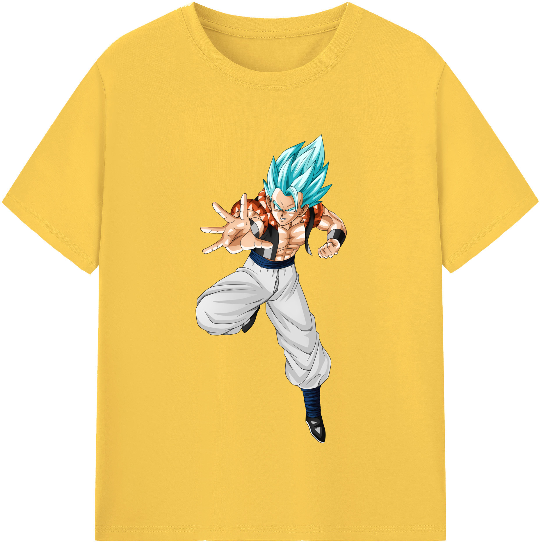 （画像用） ドラゴンボール ベジータ四世（Bejīta Yonsei）DRAGON BALL Vegeta IV 綿100％半袖Tシャツ（フロントプリント）