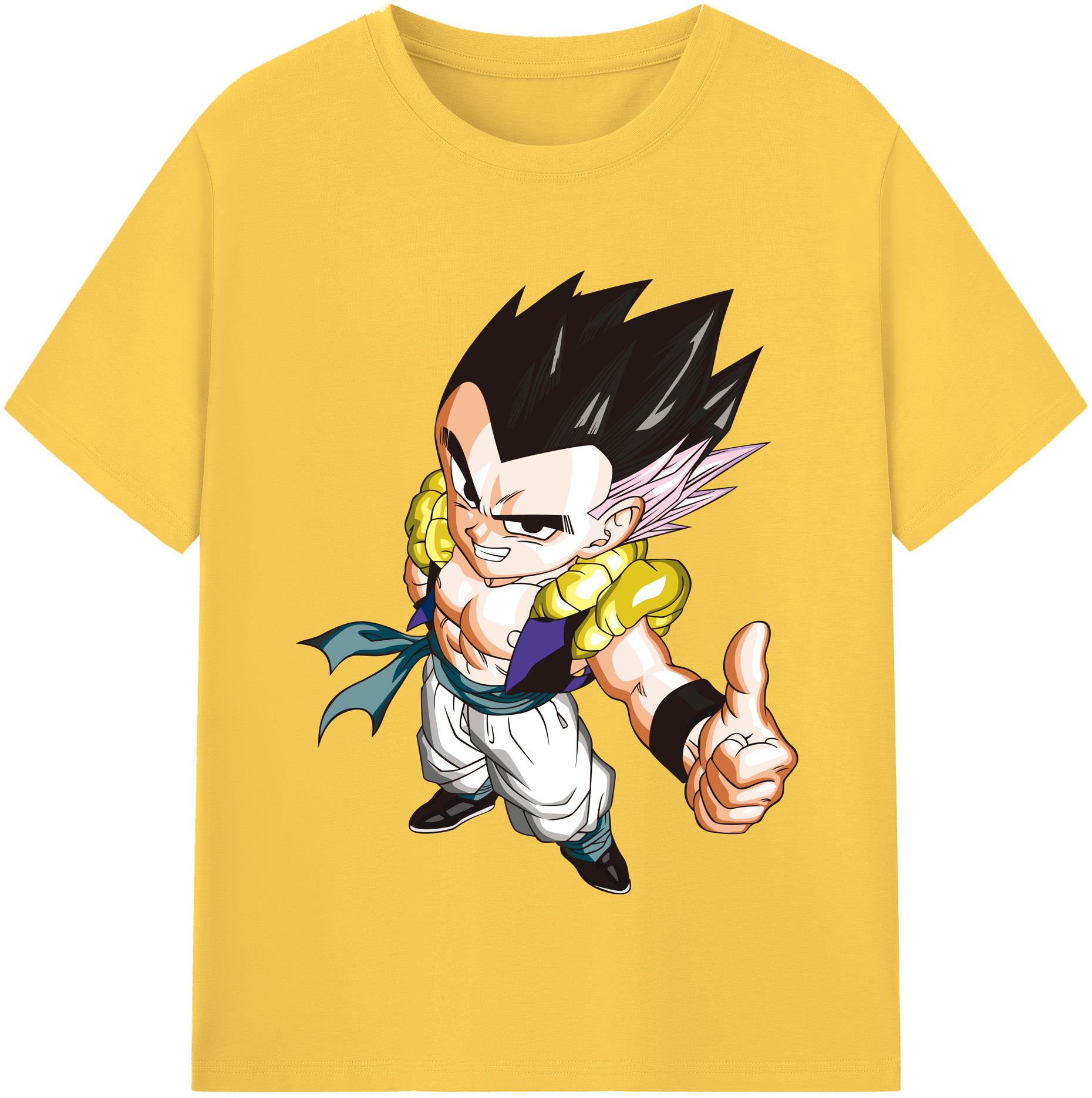 （画像用） ドラゴンボール ベジータ四世（Bejīta Yonsei）DRAGON BALL Vegeta IV 綿100％半袖Tシャツ（フロントプリント）