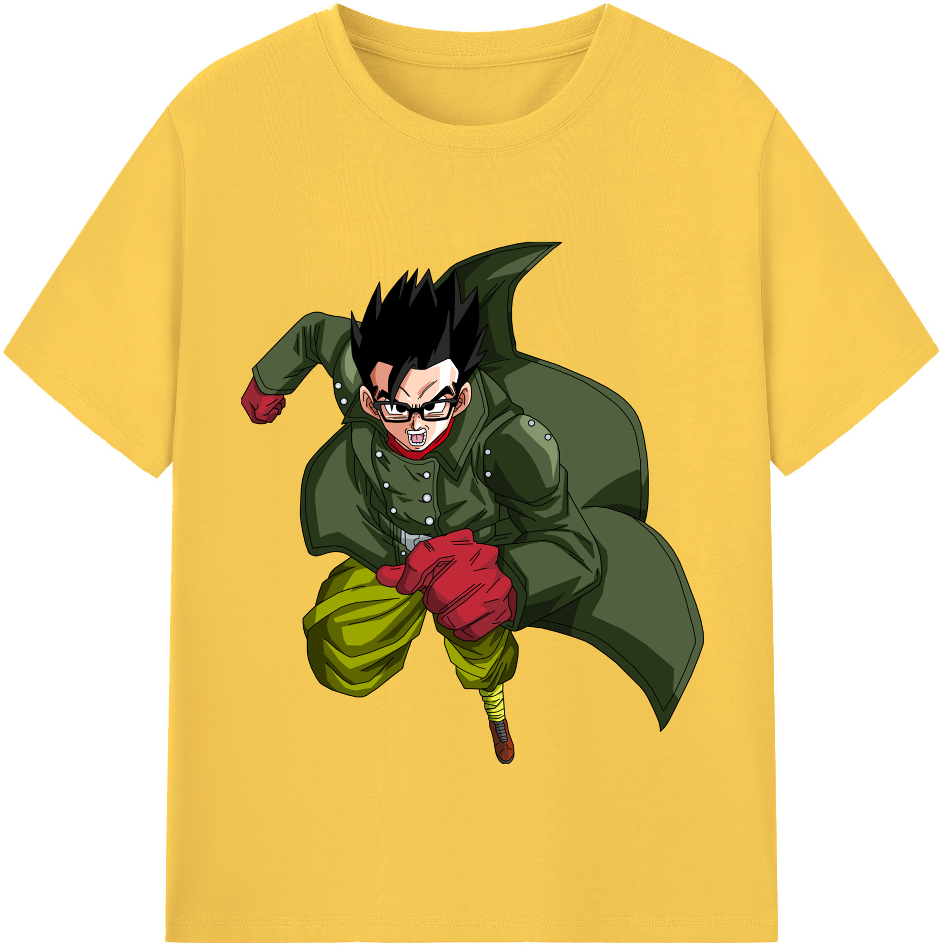 （画像用） ドラゴンボール 孫 悟飯（そんごはん）DRAGON BALL Son Gohan 綿100％半袖Tシャツ（フロントプリント）