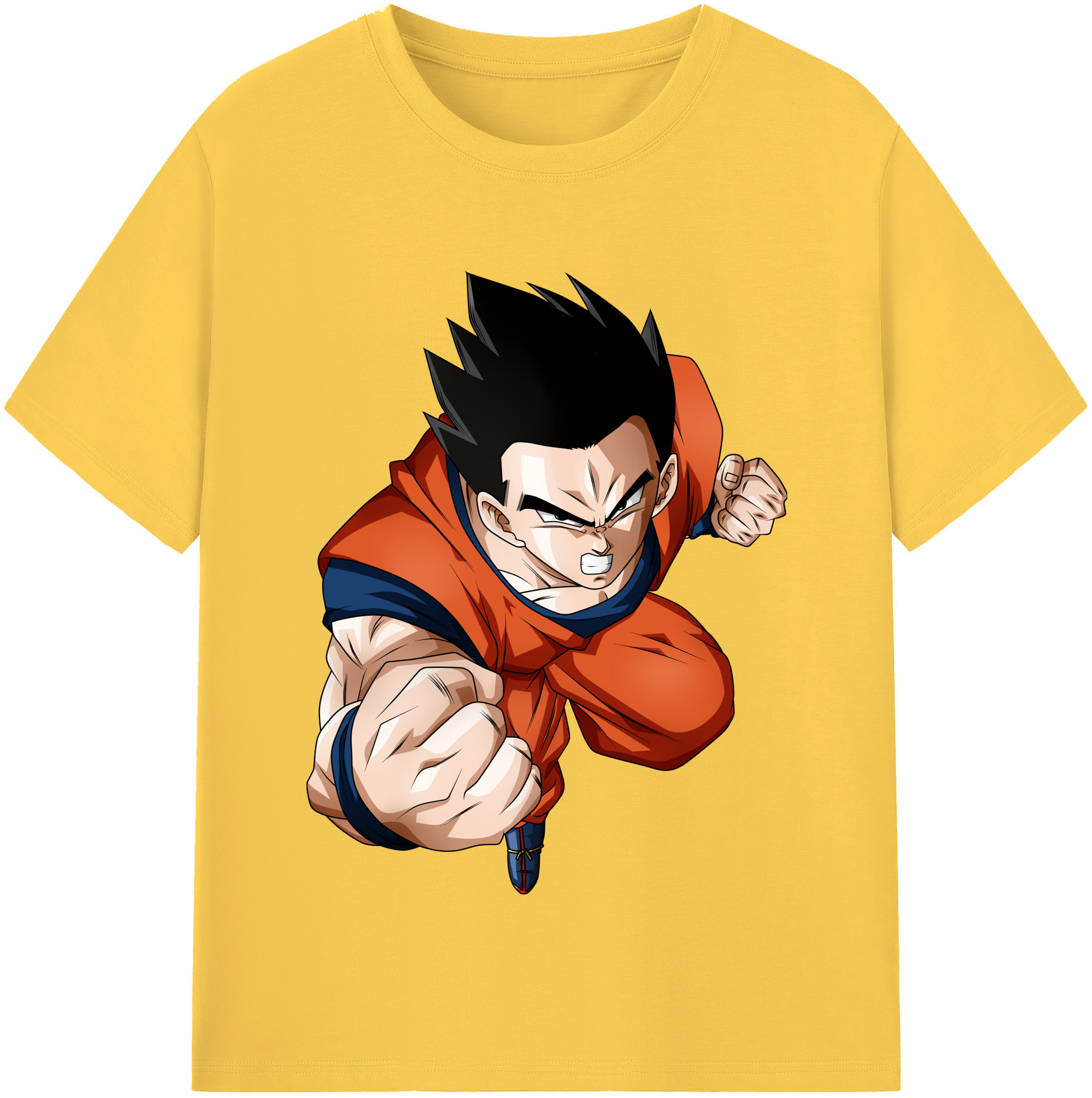 （画像用） ドラゴンボール 孫 悟飯（そんごはん）DRAGON BALL Son Gohan 綿100％半袖Tシャツ（フロントプリント）