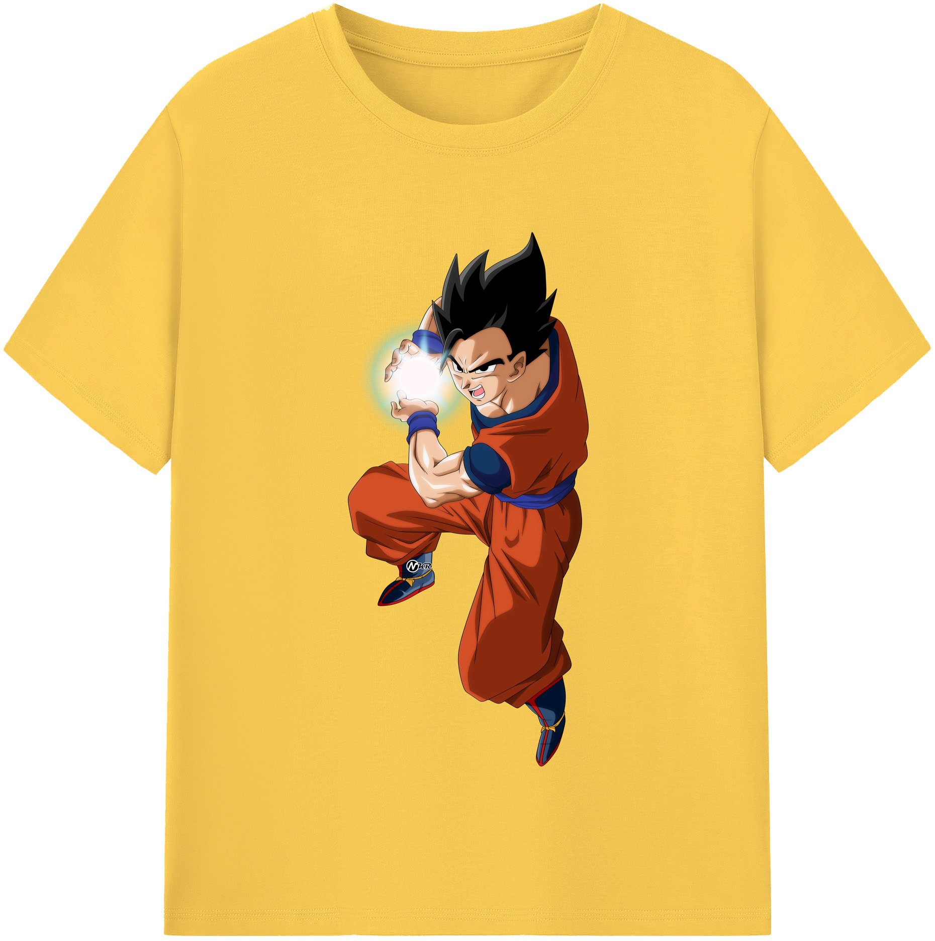 （画像用） ドラゴンボール 孫 悟飯（そんごはん）DRAGON BALL Son Gohan 綿100％半袖Tシャツ（フロントプリント）