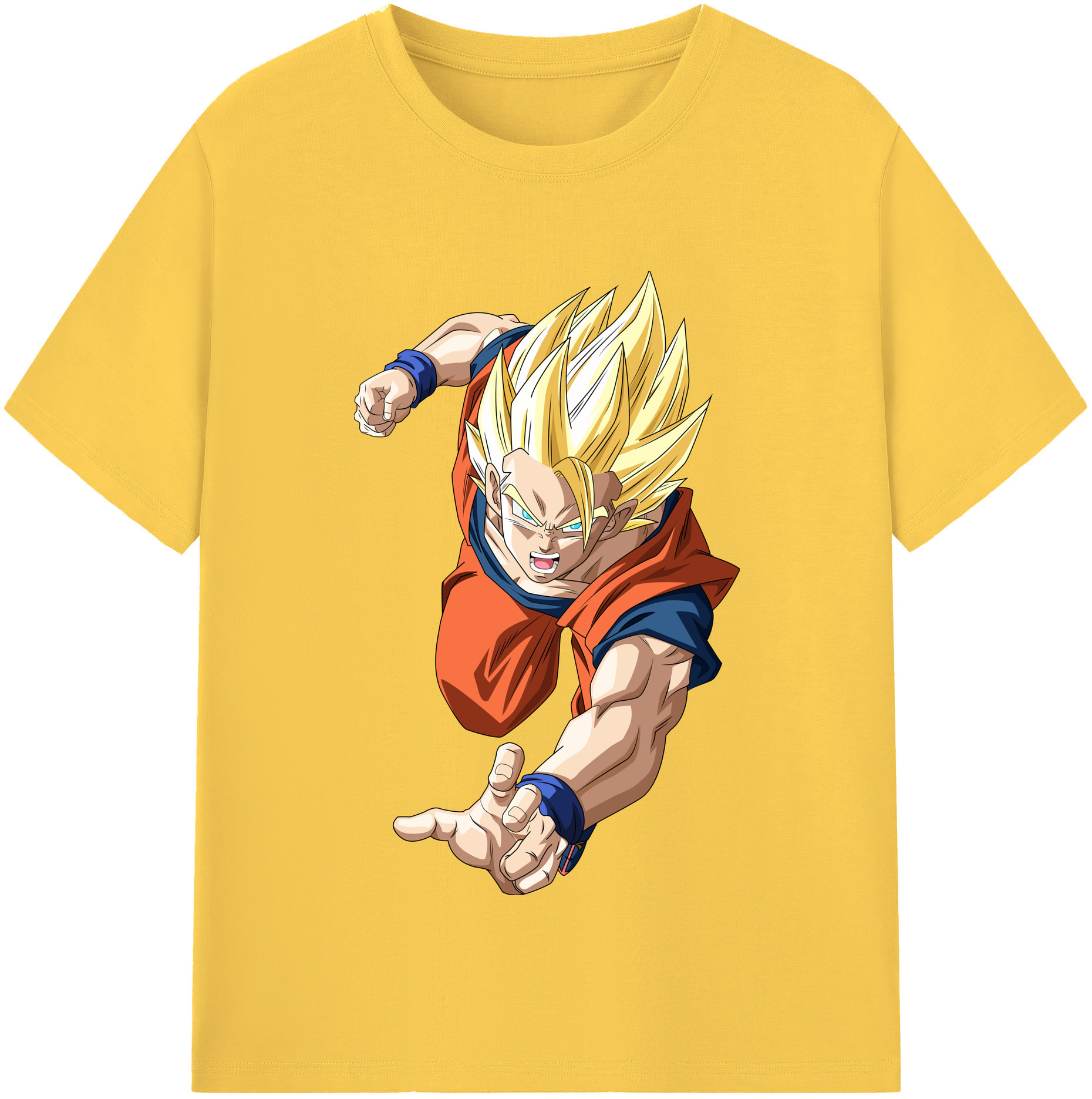 （画像用） ドラゴンボール 孫 悟飯（そんごはん）DRAGON BALL Son Gohan 綿100％半袖Tシャツ（フロントプリント）