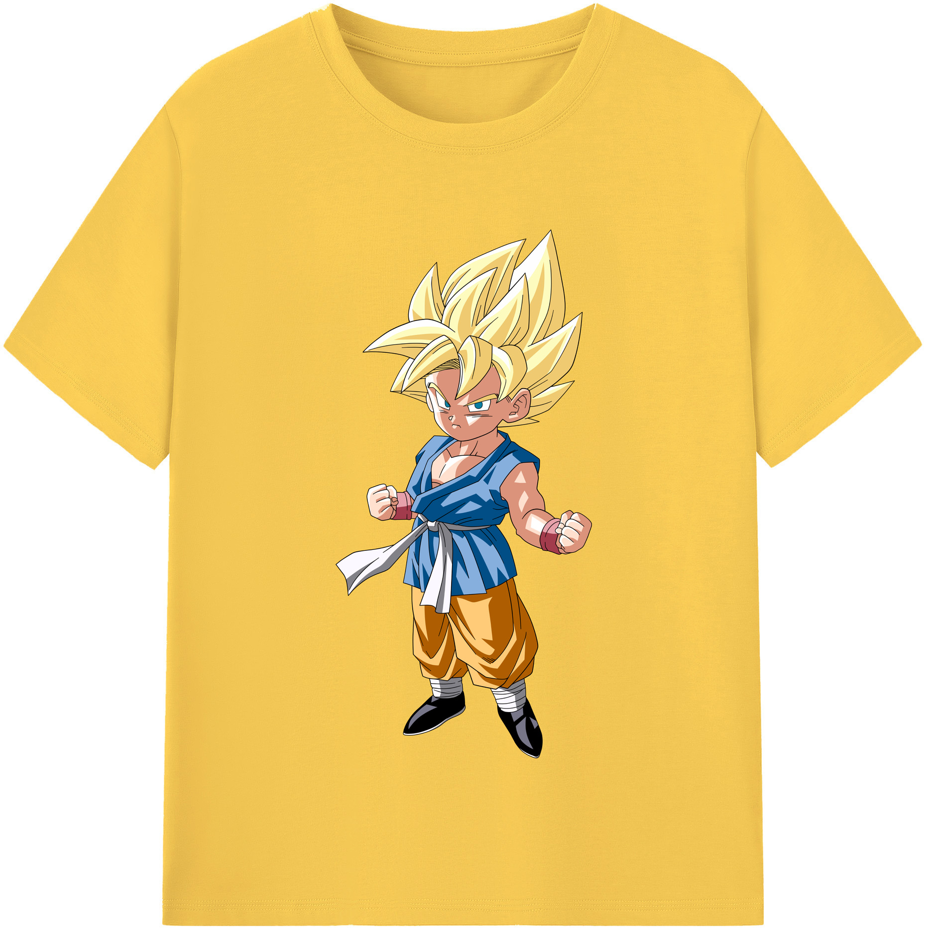 （画像用） ドラゴンボール 孫 悟飯（そんごはん）DRAGON BALL Son Gohan 綿100％半袖Tシャツ（フロントプリント）