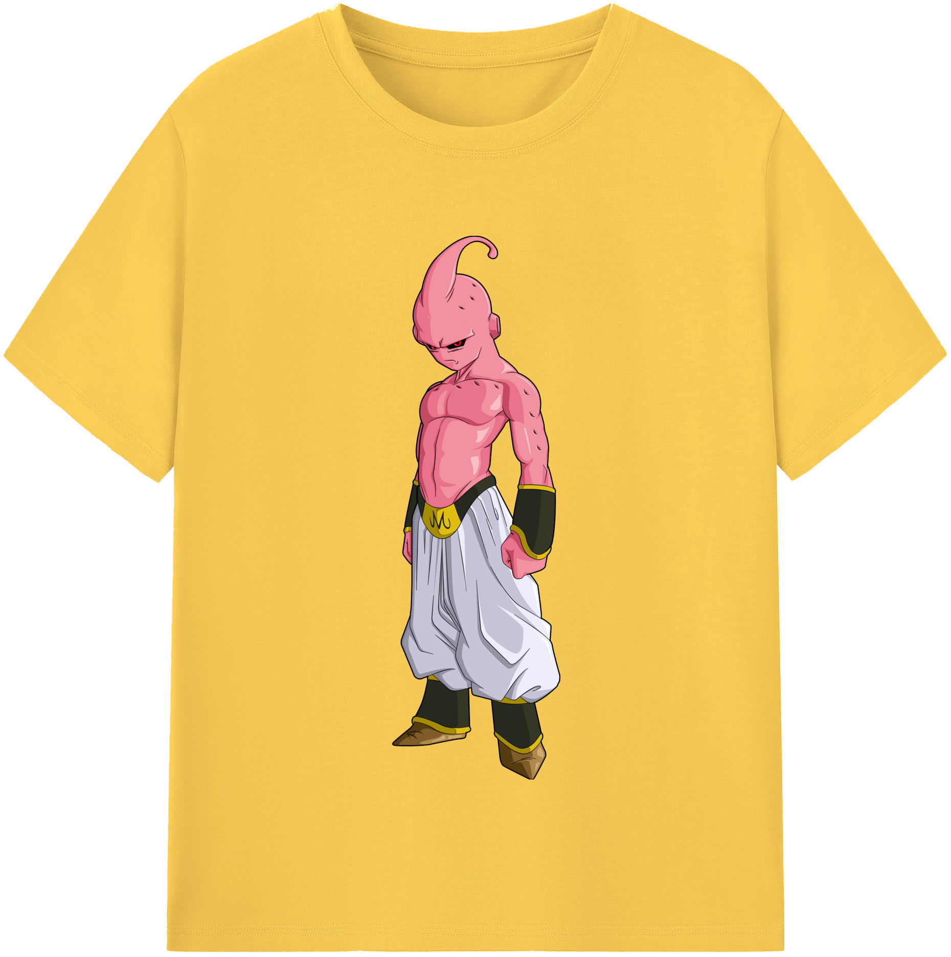 （画像用） ドラゴンボール 魔人ブウ DRAGON BALL Majin Buu 綿100％半袖Tシャツ（フロントプリント）
