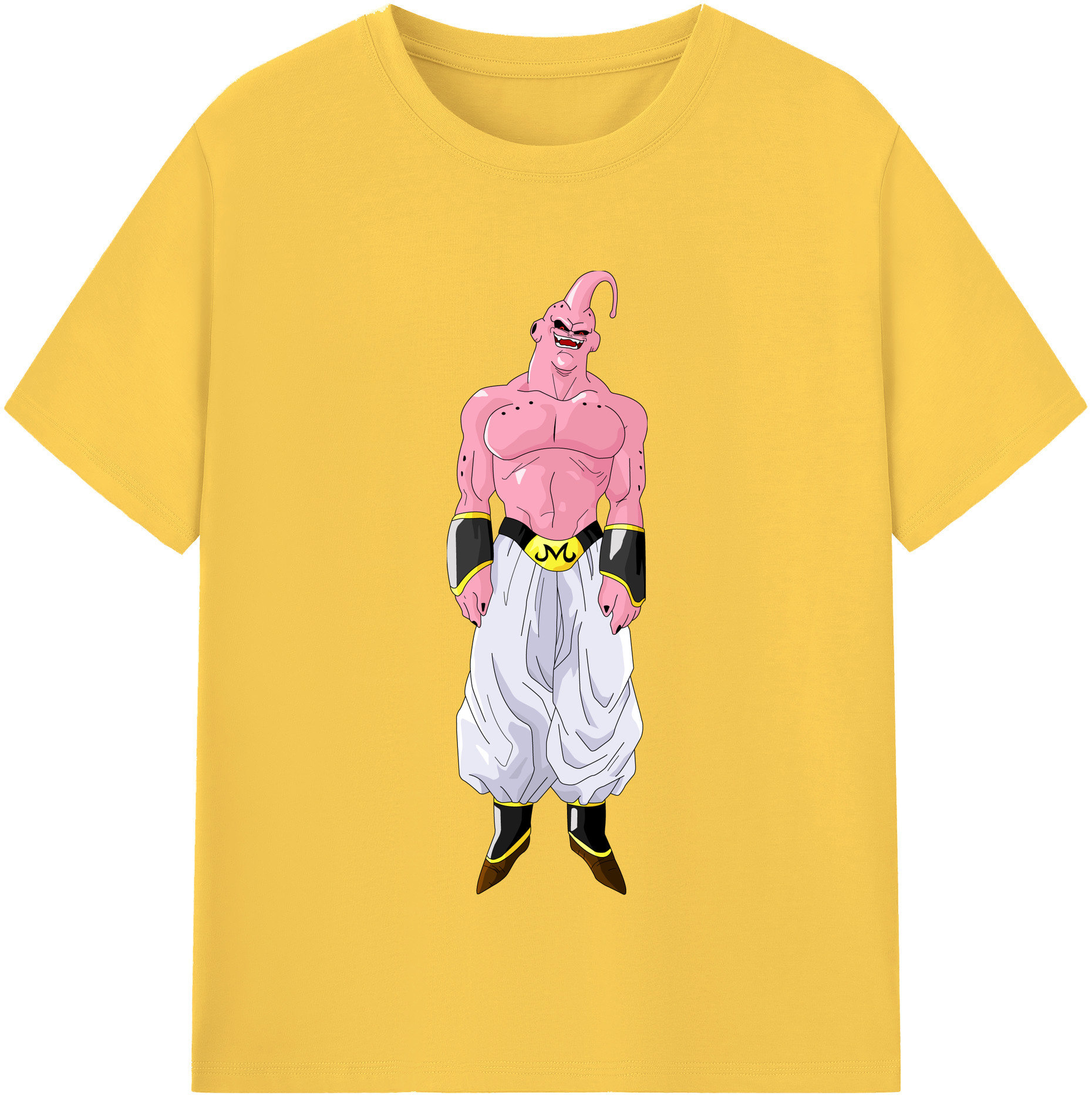 （画像用） ドラゴンボール 魔人ブウ DRAGON BALL Majin Buu 綿100％半袖Tシャツ（フロントプリント）