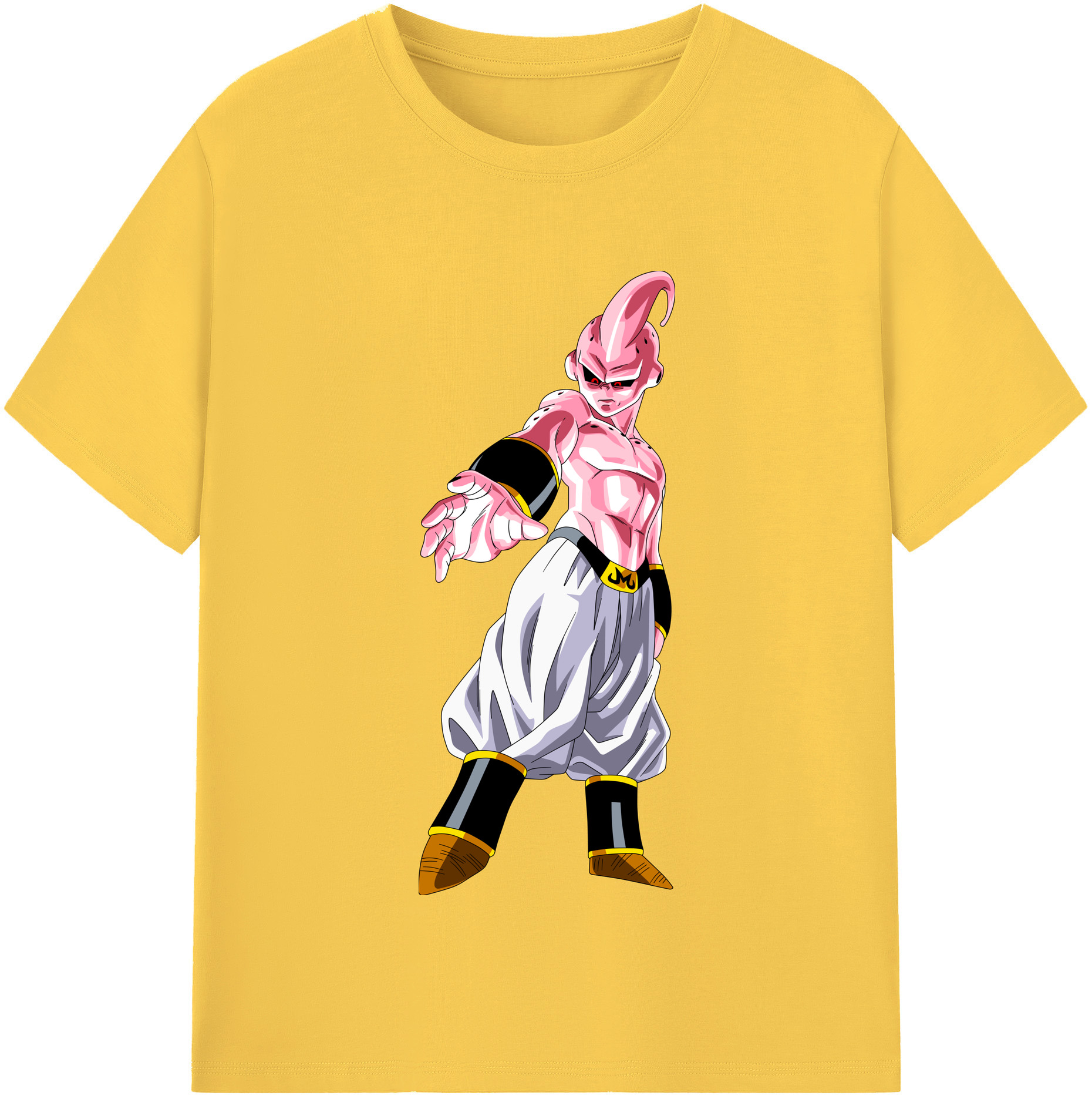 （画像用） ドラゴンボール 魔人ブウ DRAGON BALL Majin Buu 綿100％半袖Tシャツ（フロントプリント）
