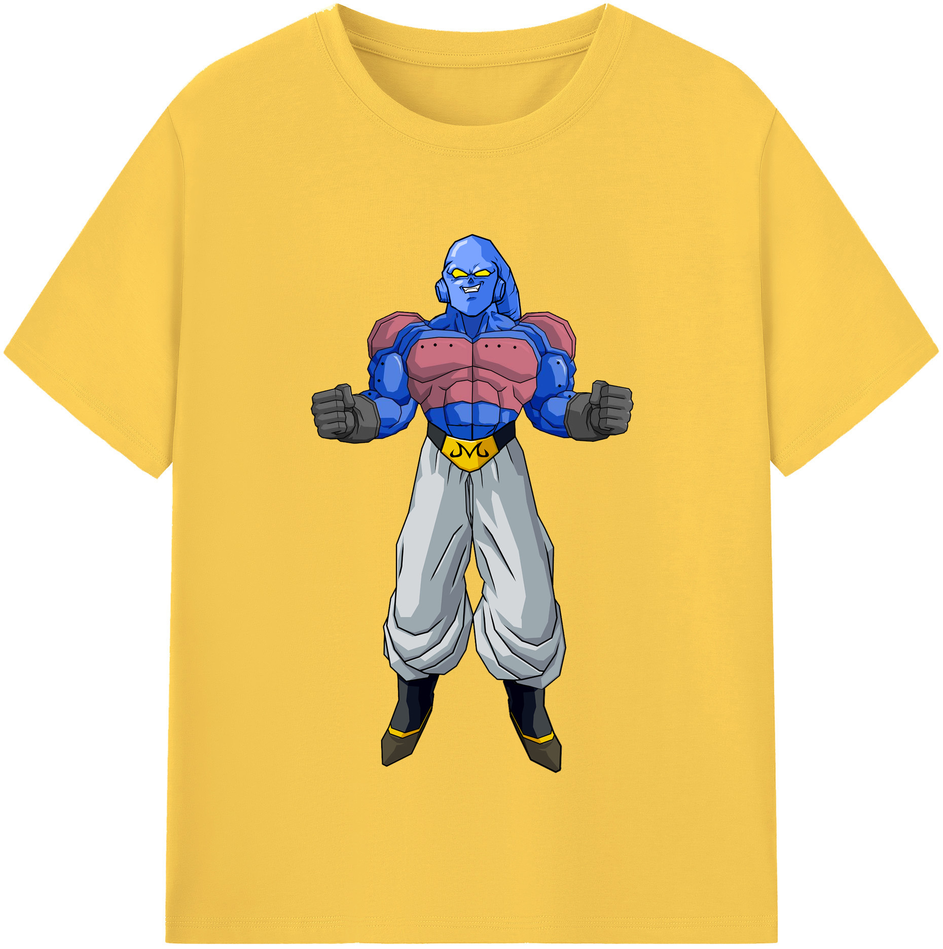 （画像用） ドラゴンボール 魔人ブウ DRAGON BALL Majin Buu 綿100％半袖Tシャツ（フロントプリント）