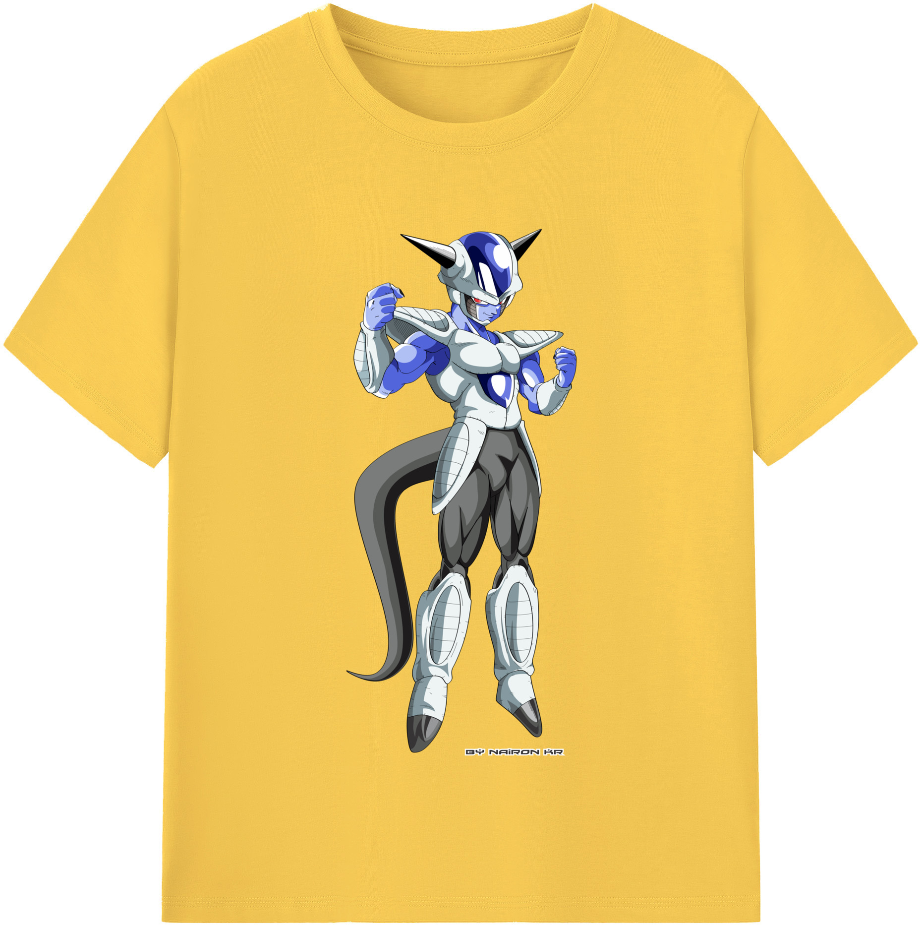 （画像用） ドラゴンボール フリーザ DRAGON BALL Frieza 綿100％半袖Tシャツ（フロントプリント）