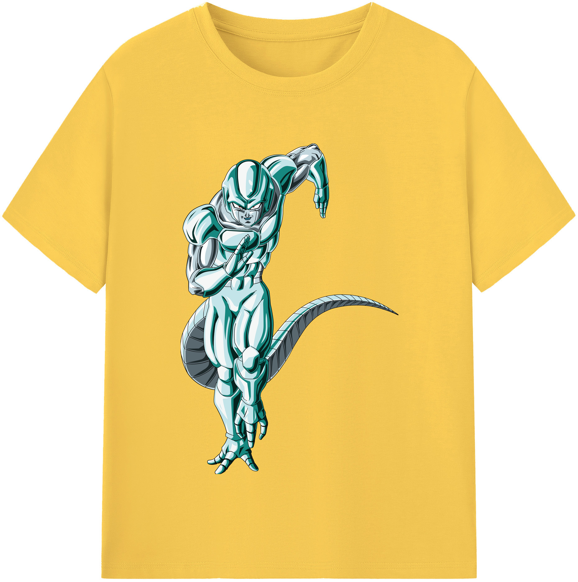 （画像用） ドラゴンボール フリーザ DRAGON BALL Frieza 綿100％半袖Tシャツ（フロントプリント）