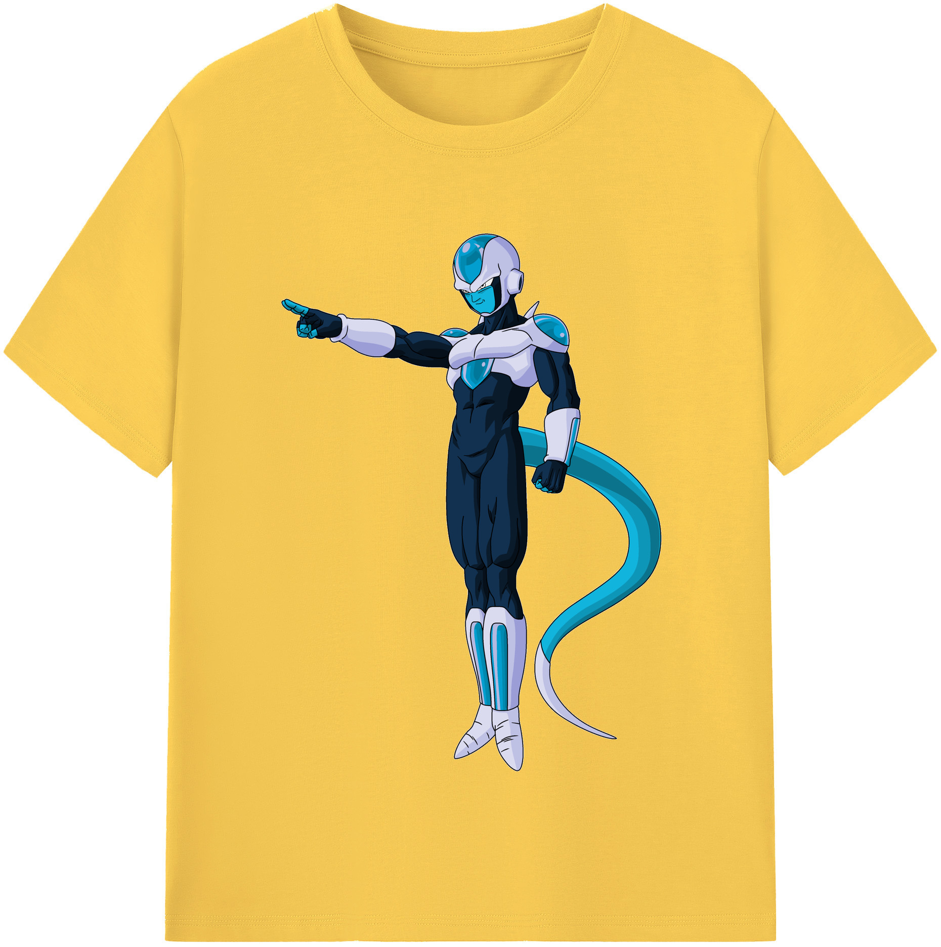 （画像用） ドラゴンボール フリーザ DRAGON BALL Frieza 綿100％半袖Tシャツ（フロントプリント）