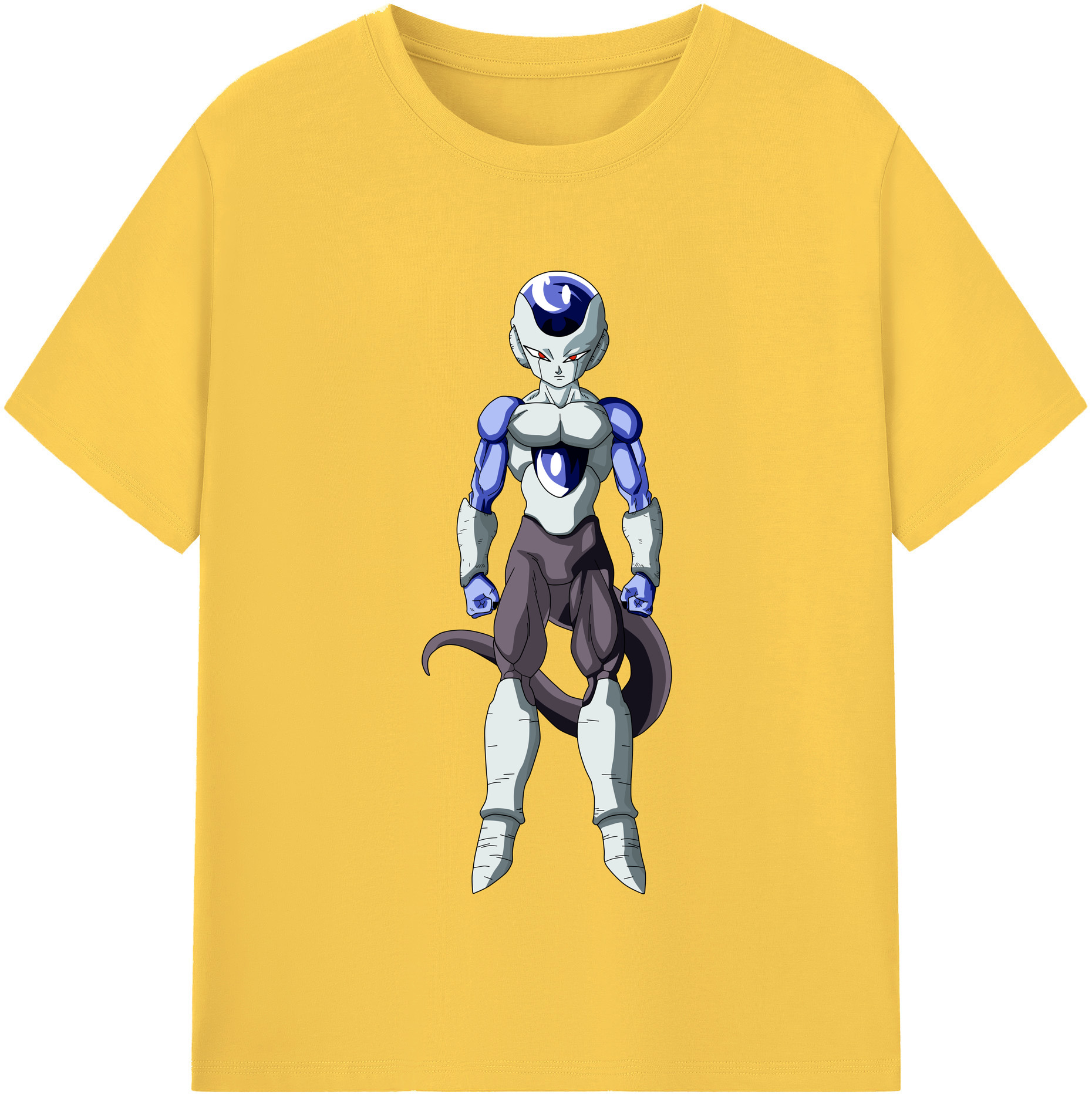 （画像用） ドラゴンボール フリーザ DRAGON BALL Frieza 綿100％半袖Tシャツ（フロントプリント）
