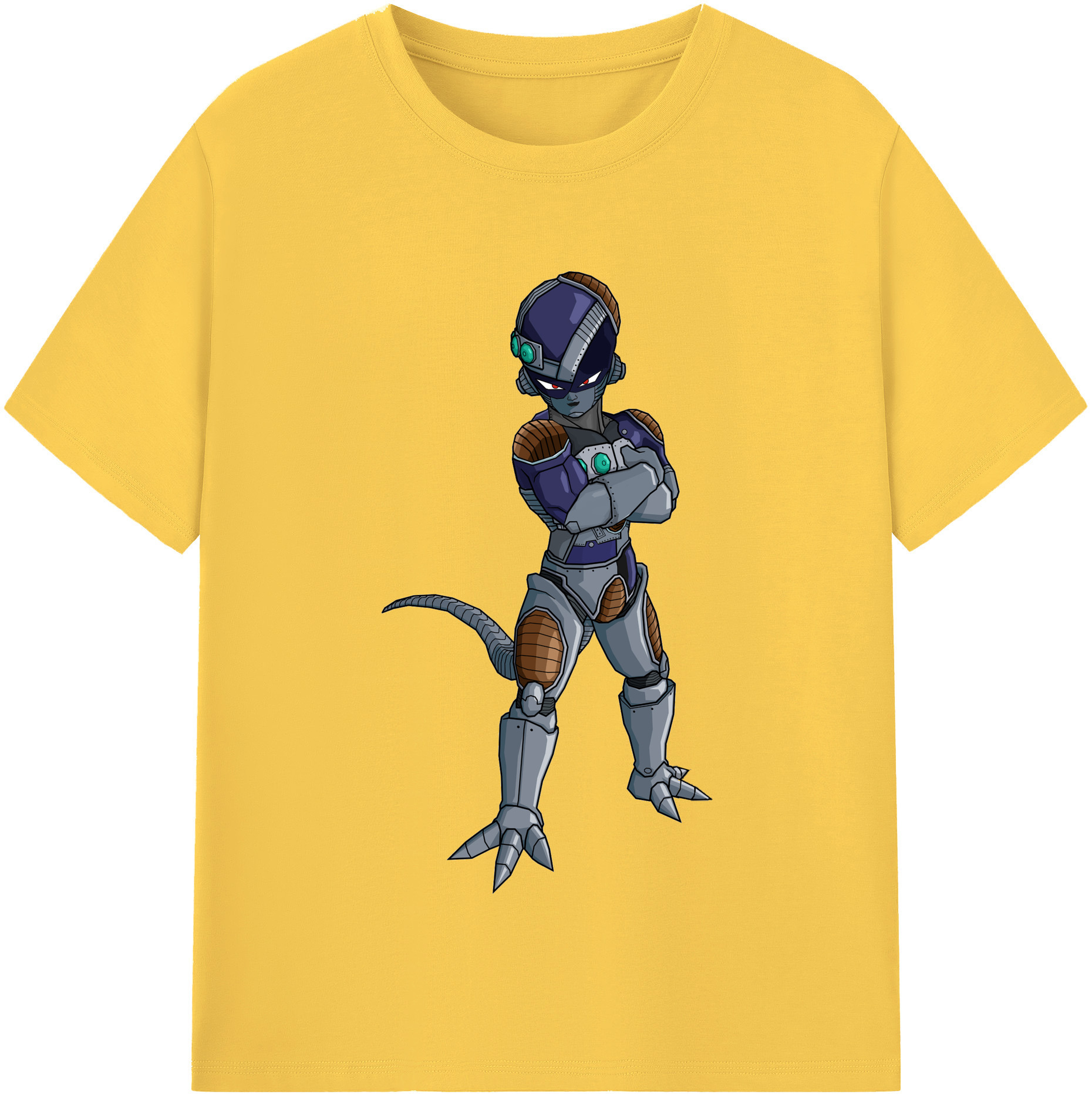 （画像用） ドラゴンボール フリーザ DRAGON BALL Frieza 綿100％半袖Tシャツ（フロントプリント）