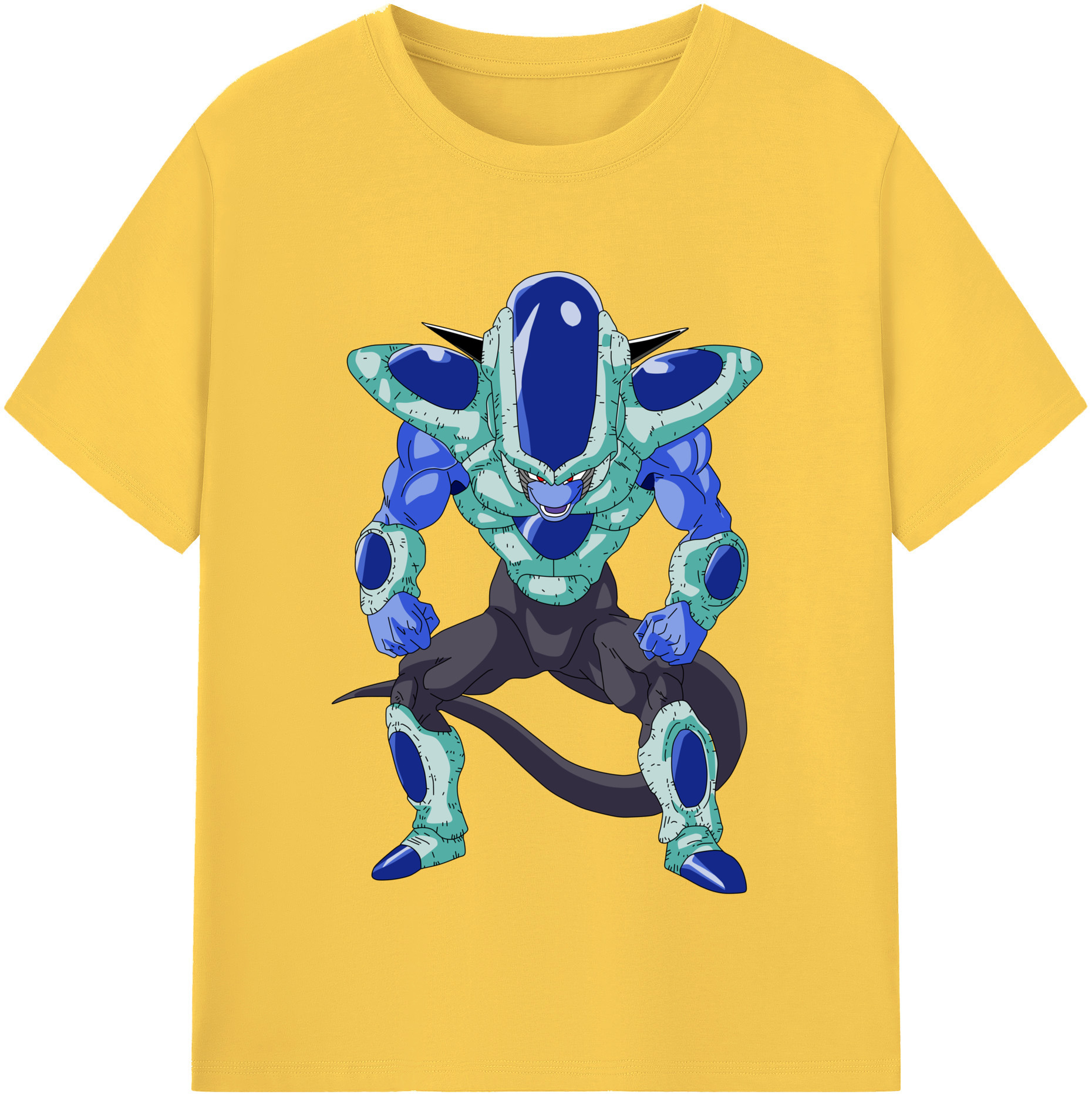 （画像用） ドラゴンボール フリーザ DRAGON BALL Frieza 綿100％半袖Tシャツ（フロントプリント）