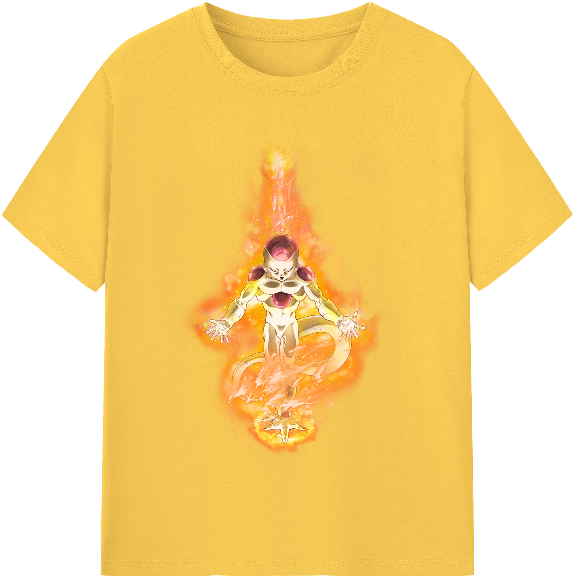 （画像用） ドラゴンボール フリーザ DRAGON BALL Frieza 綿100％半袖Tシャツ（フロントプリント）