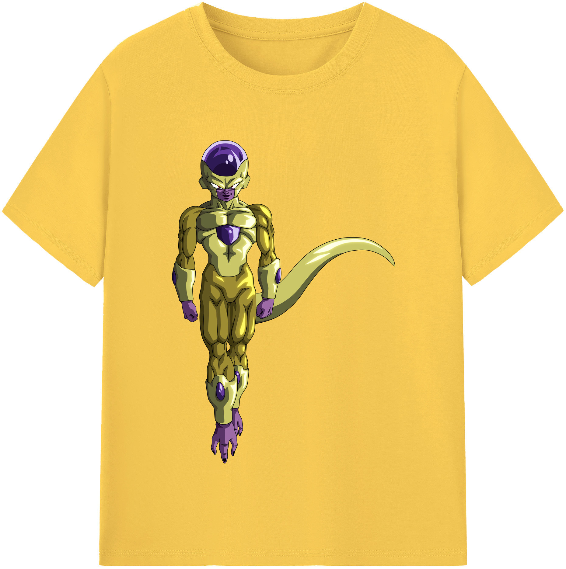 （画像用） ドラゴンボール フリーザ DRAGON BALL Frieza 綿100％半袖Tシャツ（フロントプリント）