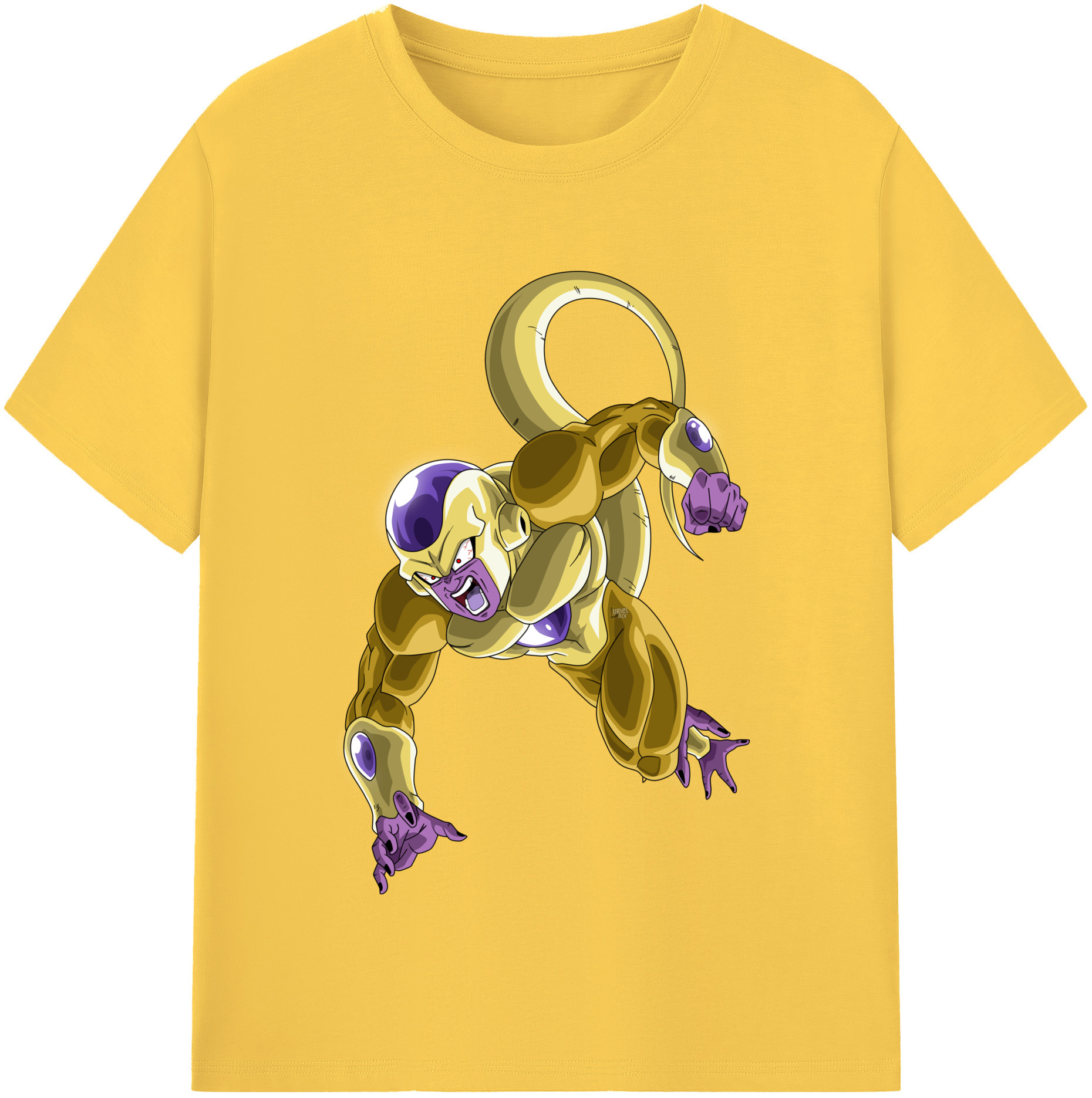 （画像用） ドラゴンボール フリーザ DRAGON BALL Frieza 綿100％半袖Tシャツ（フロントプリント）