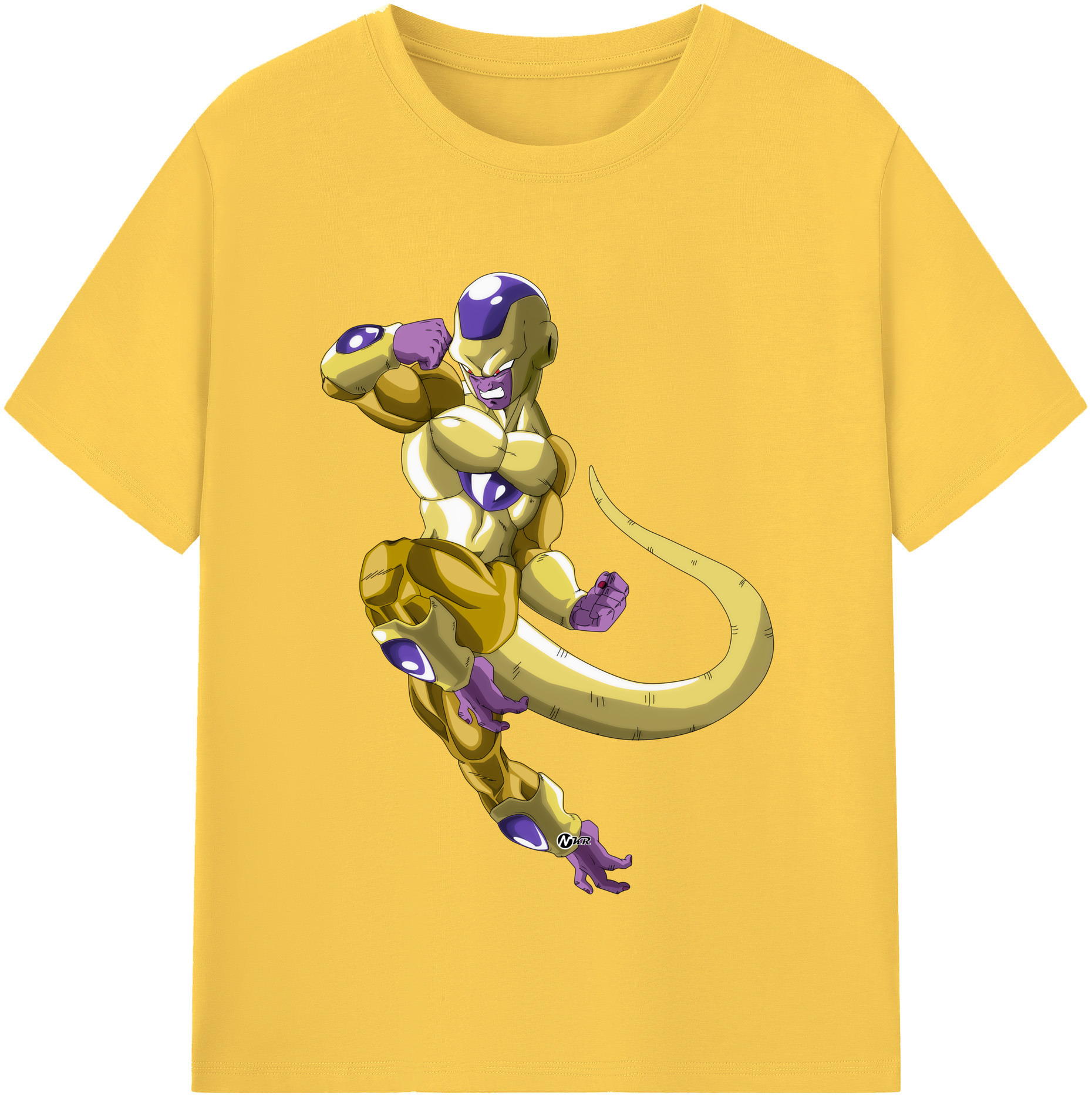 （画像用） ドラゴンボール フリーザ DRAGON BALL Frieza 綿100％半袖Tシャツ（フロントプリント）