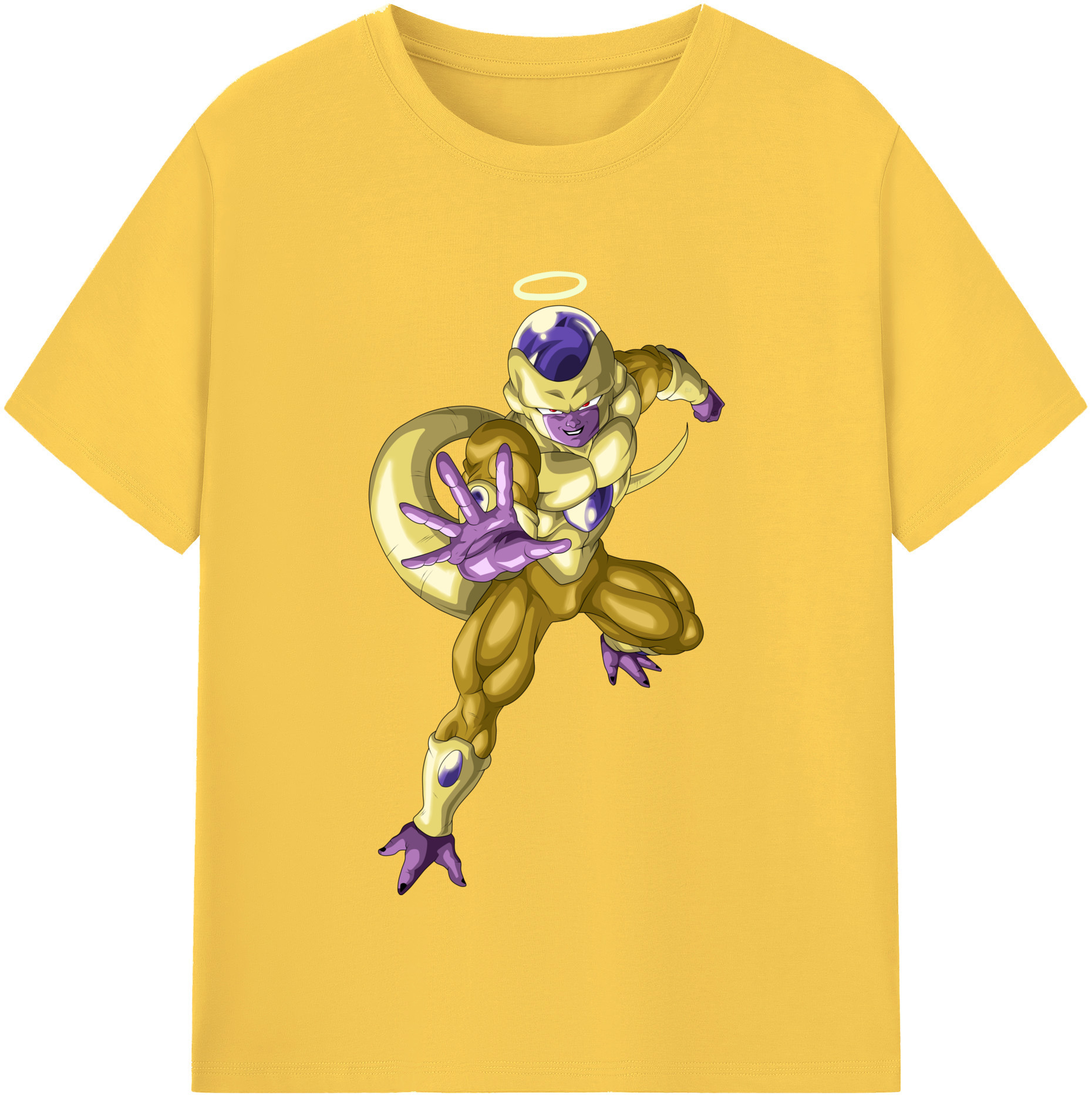 （画像用） ドラゴンボール フリーザ DRAGON BALL Frieza 綿100％半袖Tシャツ（フロントプリント）