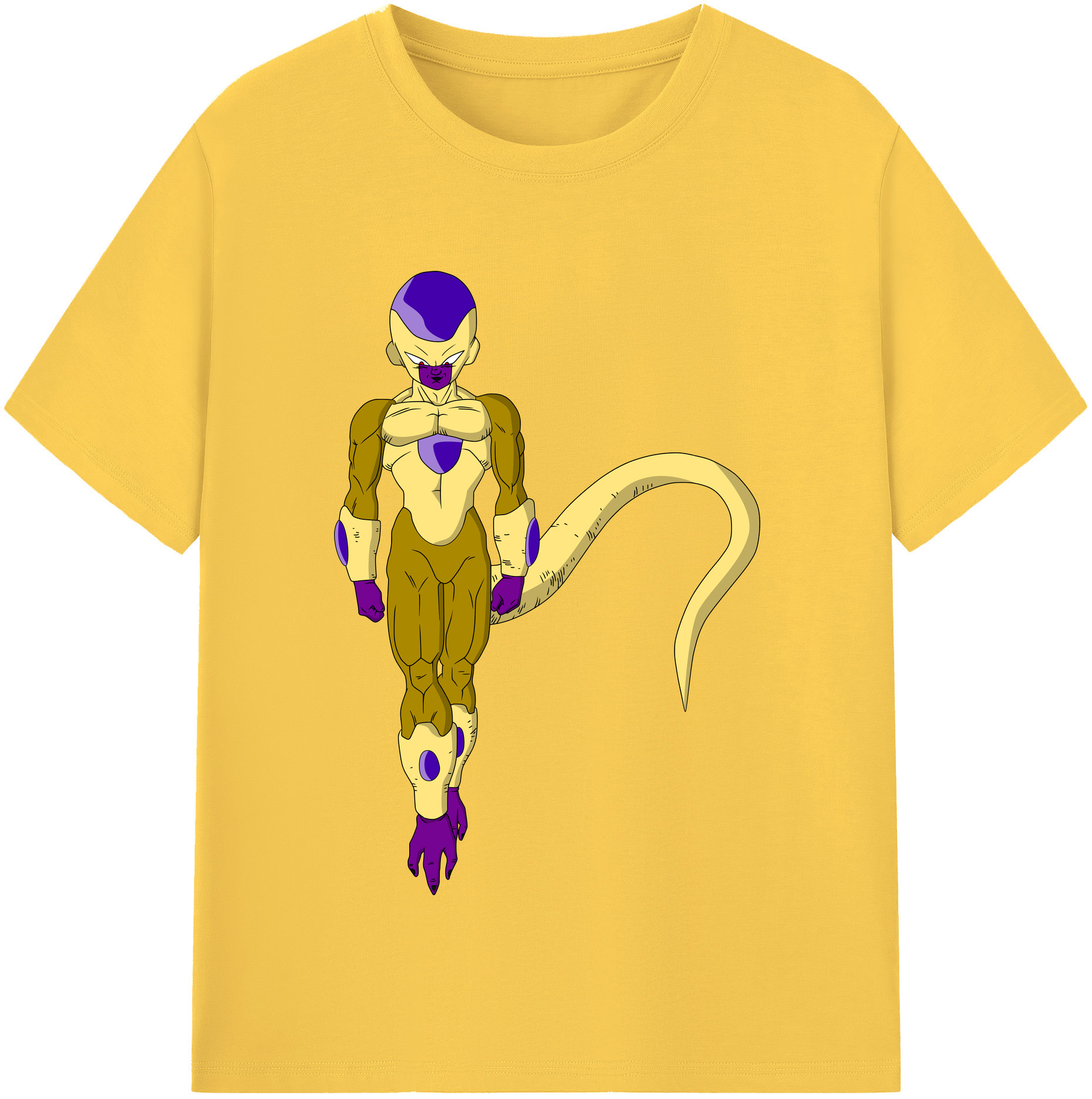 （画像用） ドラゴンボール フリーザ DRAGON BALL Frieza 綿100％半袖Tシャツ（フロントプリント）