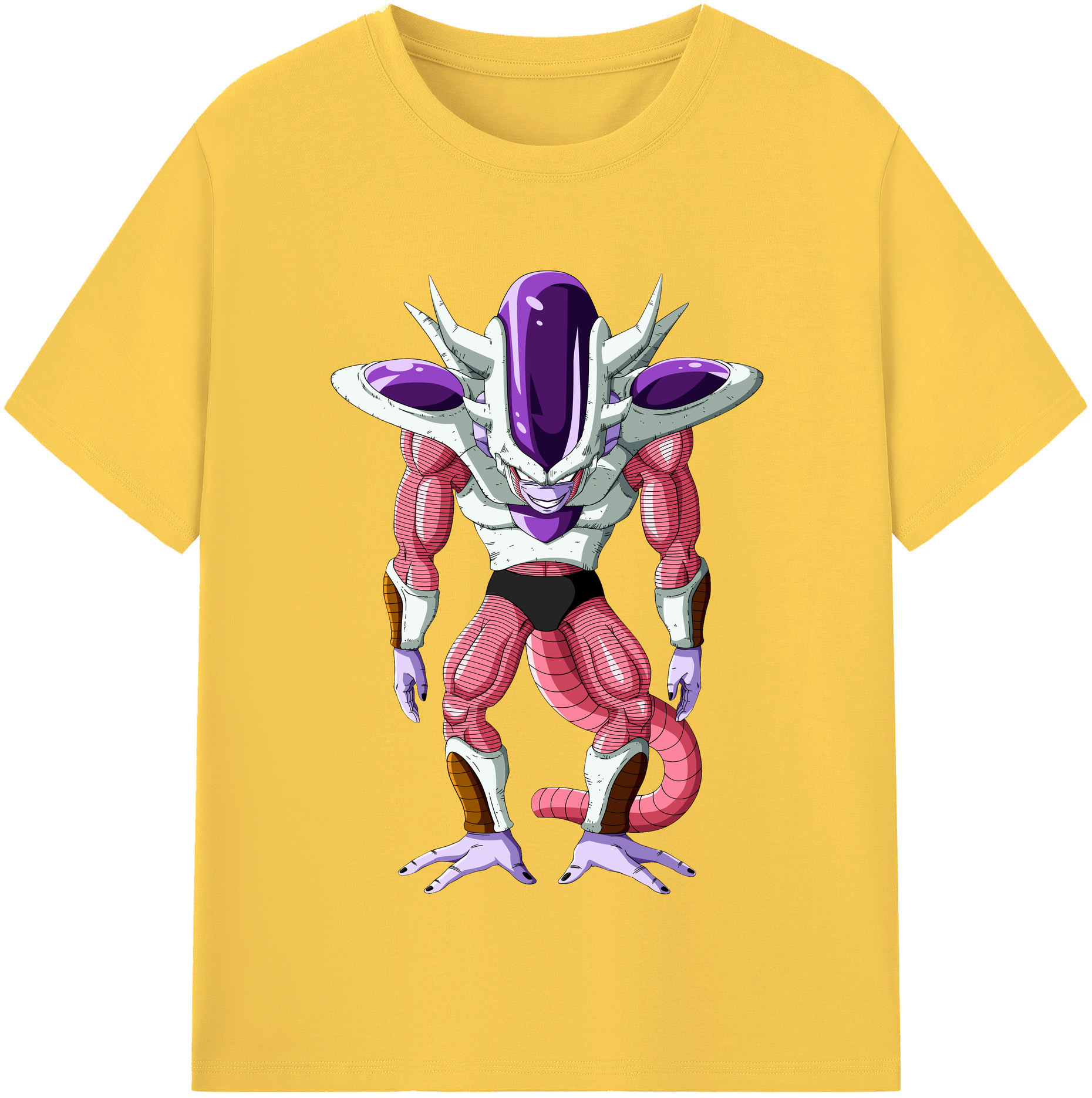 （画像用） ドラゴンボール フリーザ DRAGON BALL Frieza 綿100％半袖Tシャツ（フロントプリント）