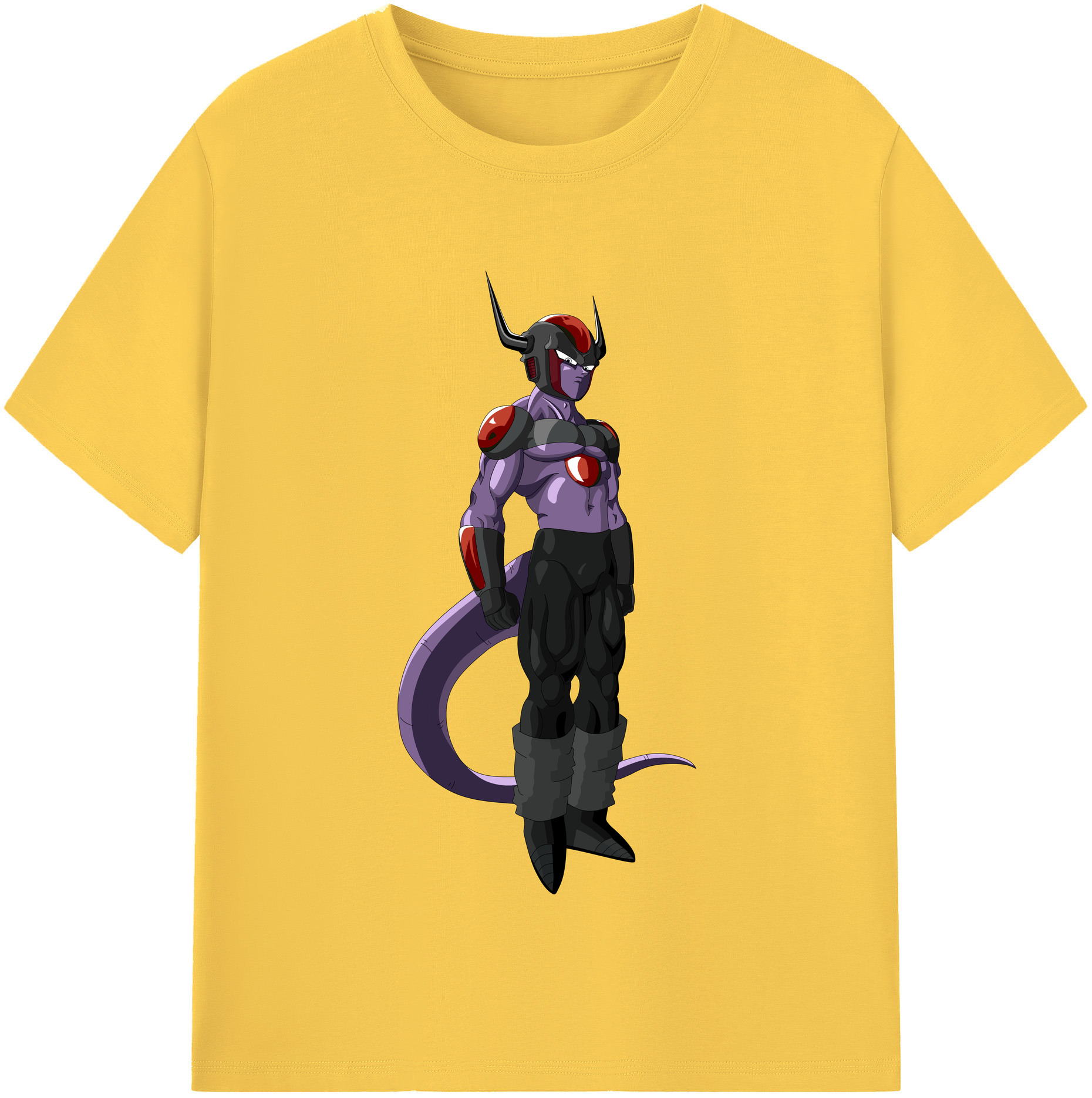 （画像用） ドラゴンボール フリーザ DRAGON BALL Frieza 綿100％半袖Tシャツ（フロントプリント）