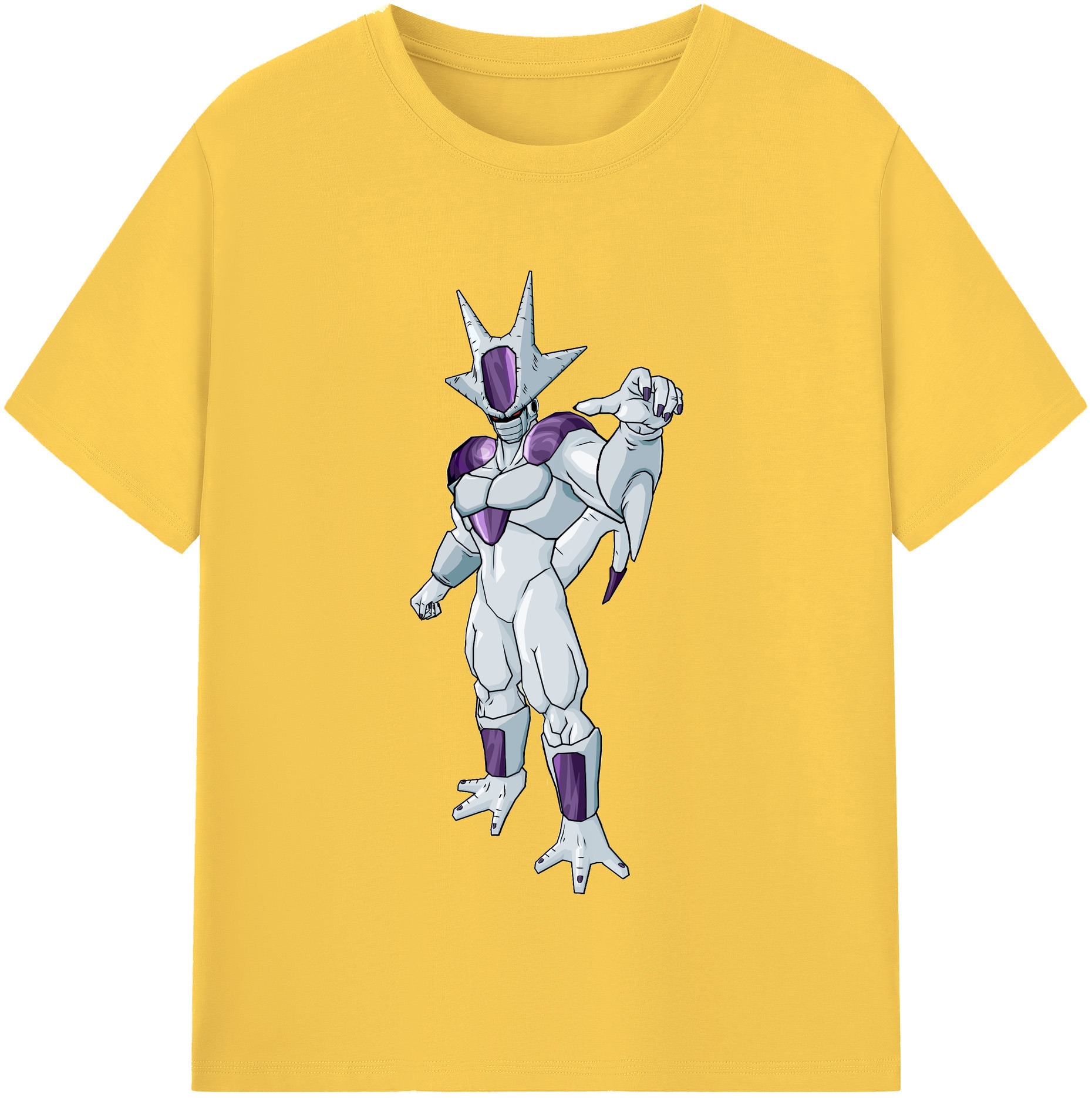 （画像用） ドラゴンボール クウラ DRAGON BALL Cooler Coora 綿100％半袖Tシャツ（フロントプリント）