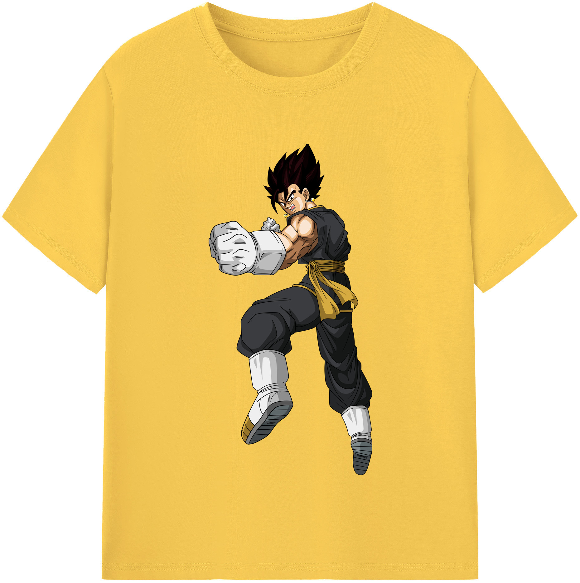 （画像用） ドラゴンボール ベジット DRAGON BALL Vegetto 綿100％半袖Tシャツ（フロントプリント）