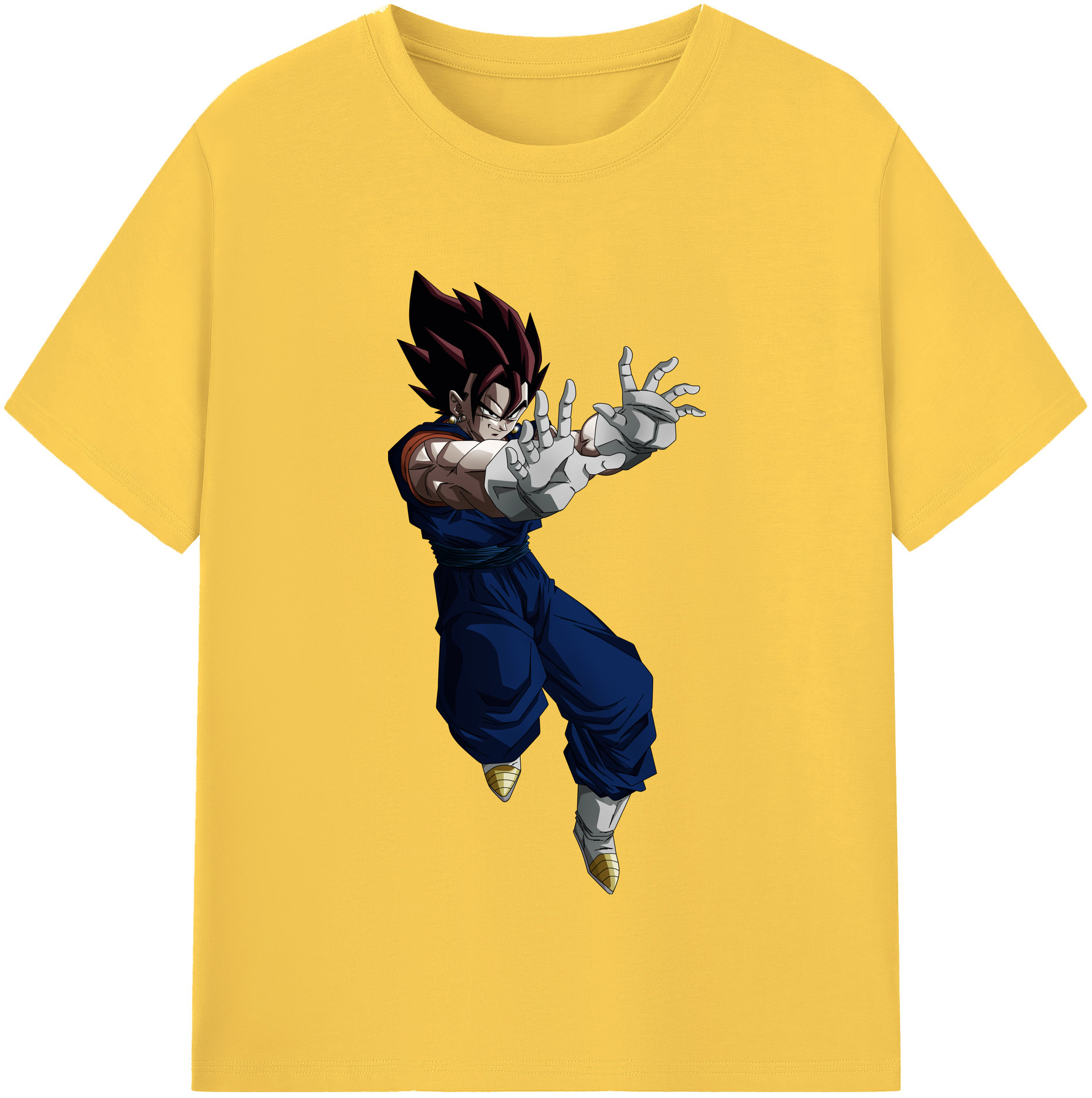 （画像用） ドラゴンボール ベジット DRAGON BALL Vegetto 綿100％半袖Tシャツ（フロントプリント）