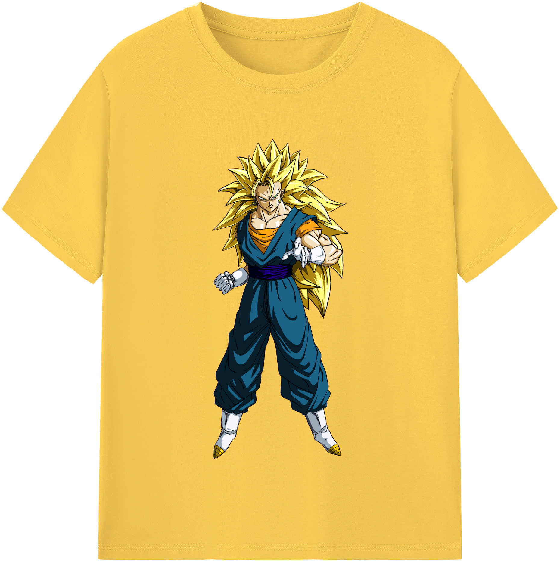 （画像用） ドラゴンボール ベジット DRAGON BALL Vegetto 綿100％半袖Tシャツ（フロントプリント）