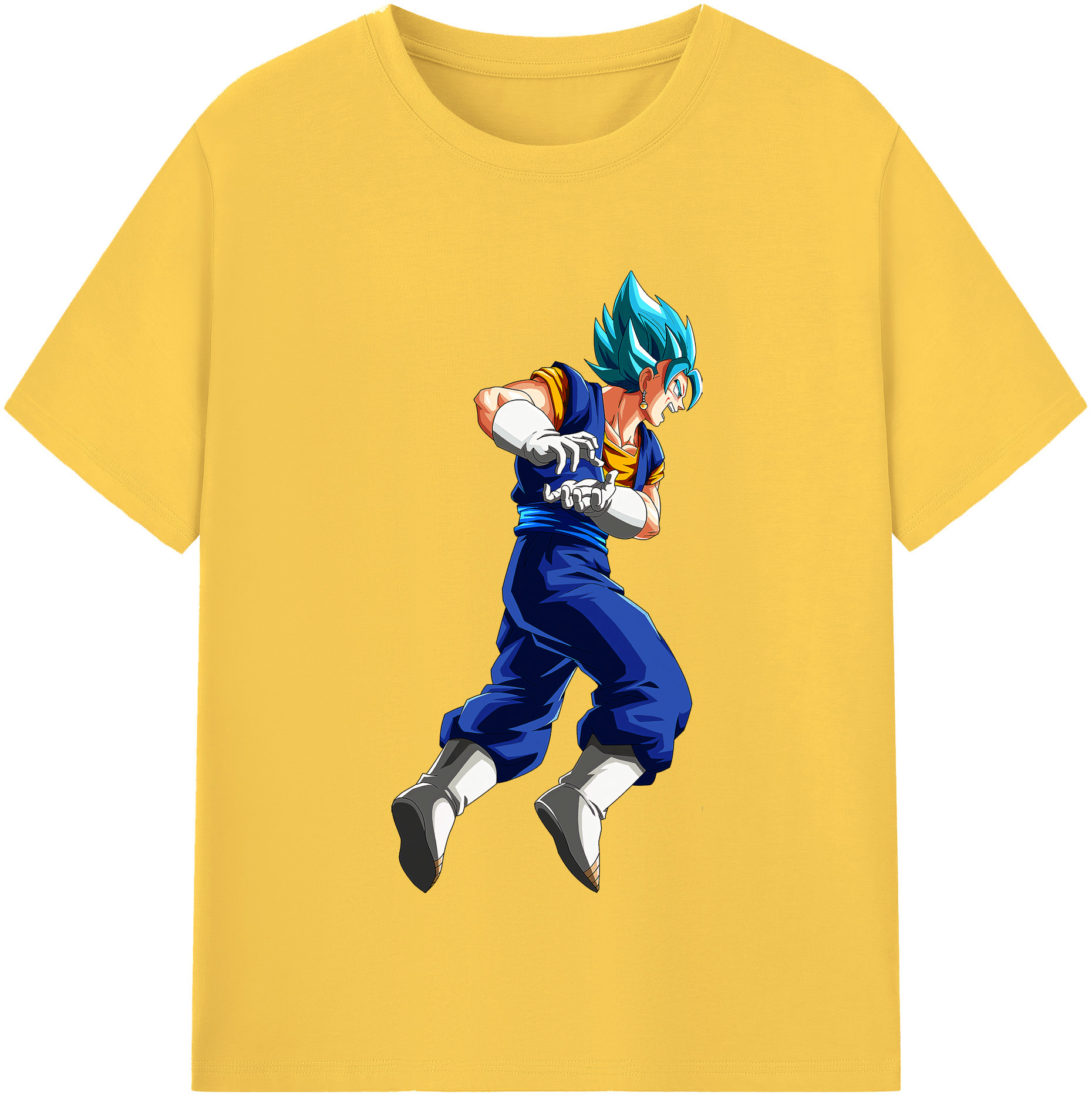 （画像用） ドラゴンボール ベジット DRAGON BALL Vegetto 綿100％半袖Tシャツ（フロントプリント）