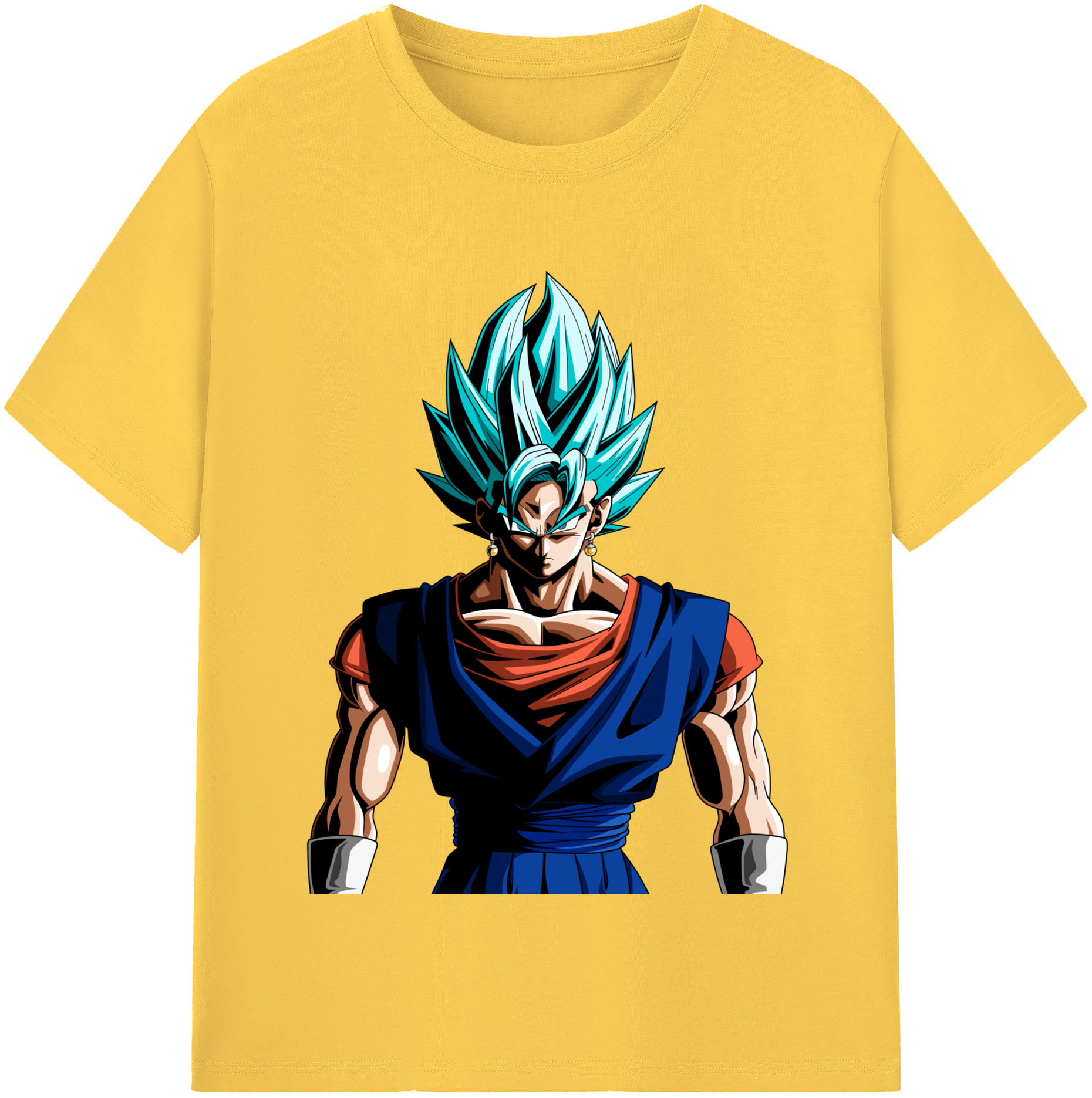 （画像用） ドラゴンボール ベジット DRAGON BALL Vegetto 綿100％半袖Tシャツ（フロントプリント）