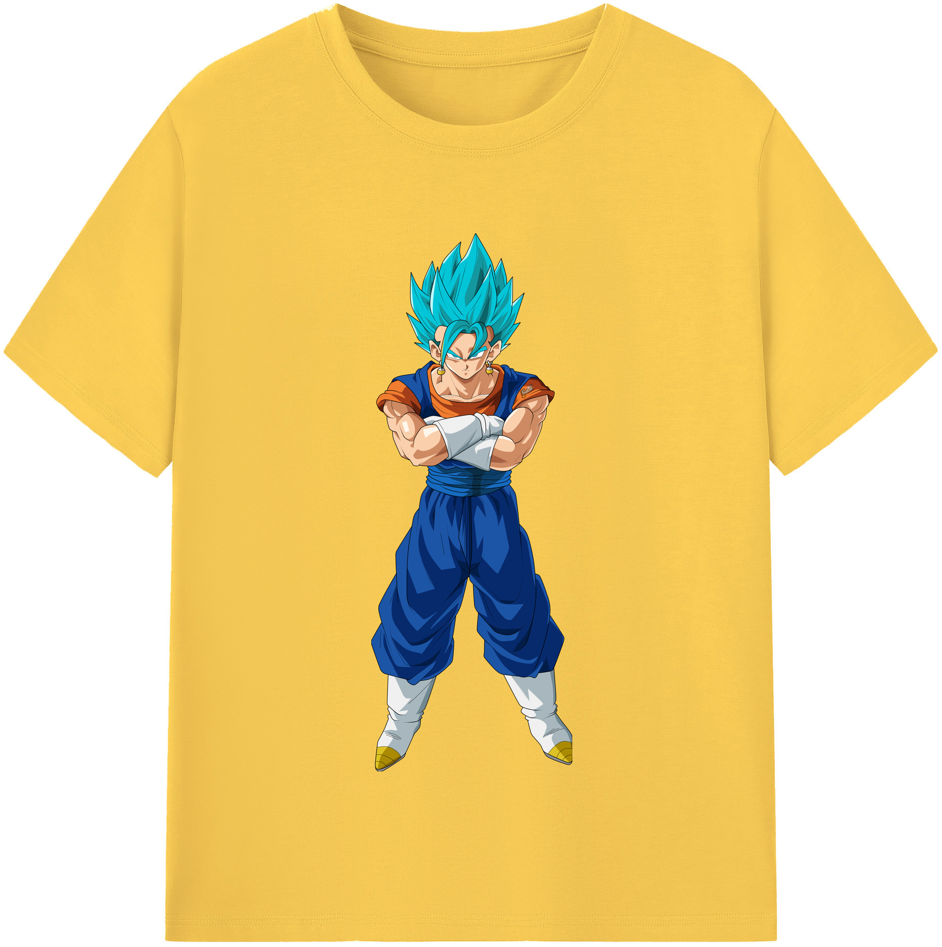（画像用） ドラゴンボール ベジット DRAGON BALL Vegetto 綿100％半袖Tシャツ（フロントプリント）
