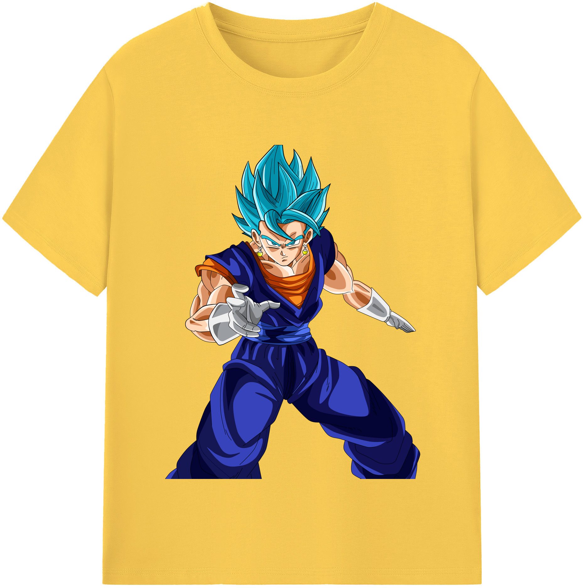 （画像用） ドラゴンボール ベジット DRAGON BALL Vegetto 綿100％半袖Tシャツ（フロントプリント）